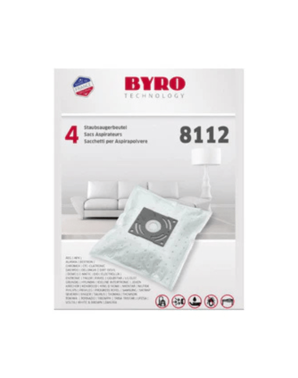 Byro 8112 Staubsaugerbeutel | 4 Stück - kitchen - more.ch