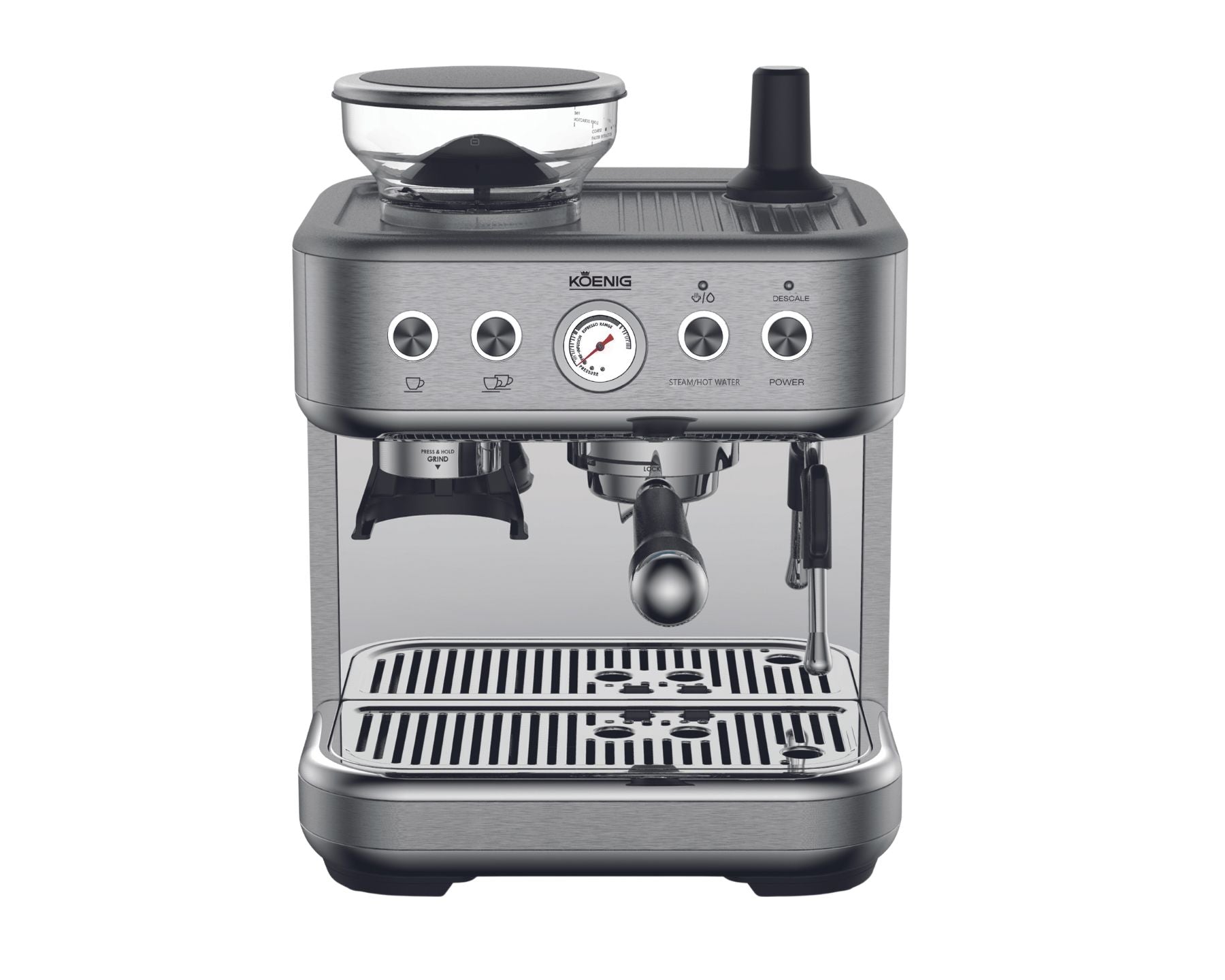 Espressomaschine mit Mahlwerk Baressa - kitchen-more.ch