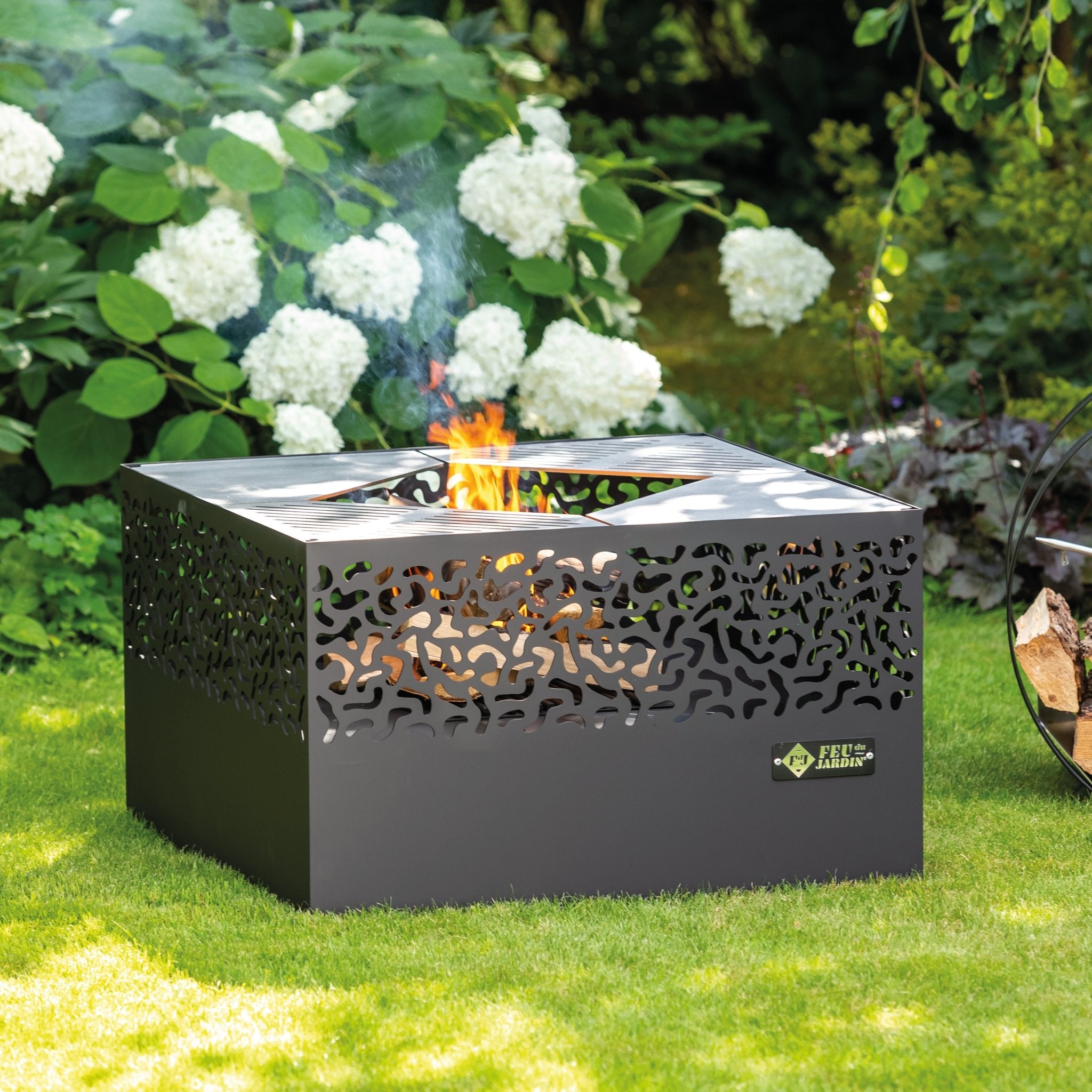 Feuerschale Feu du Jardin CARRE schwarz - kitchen - more.ch