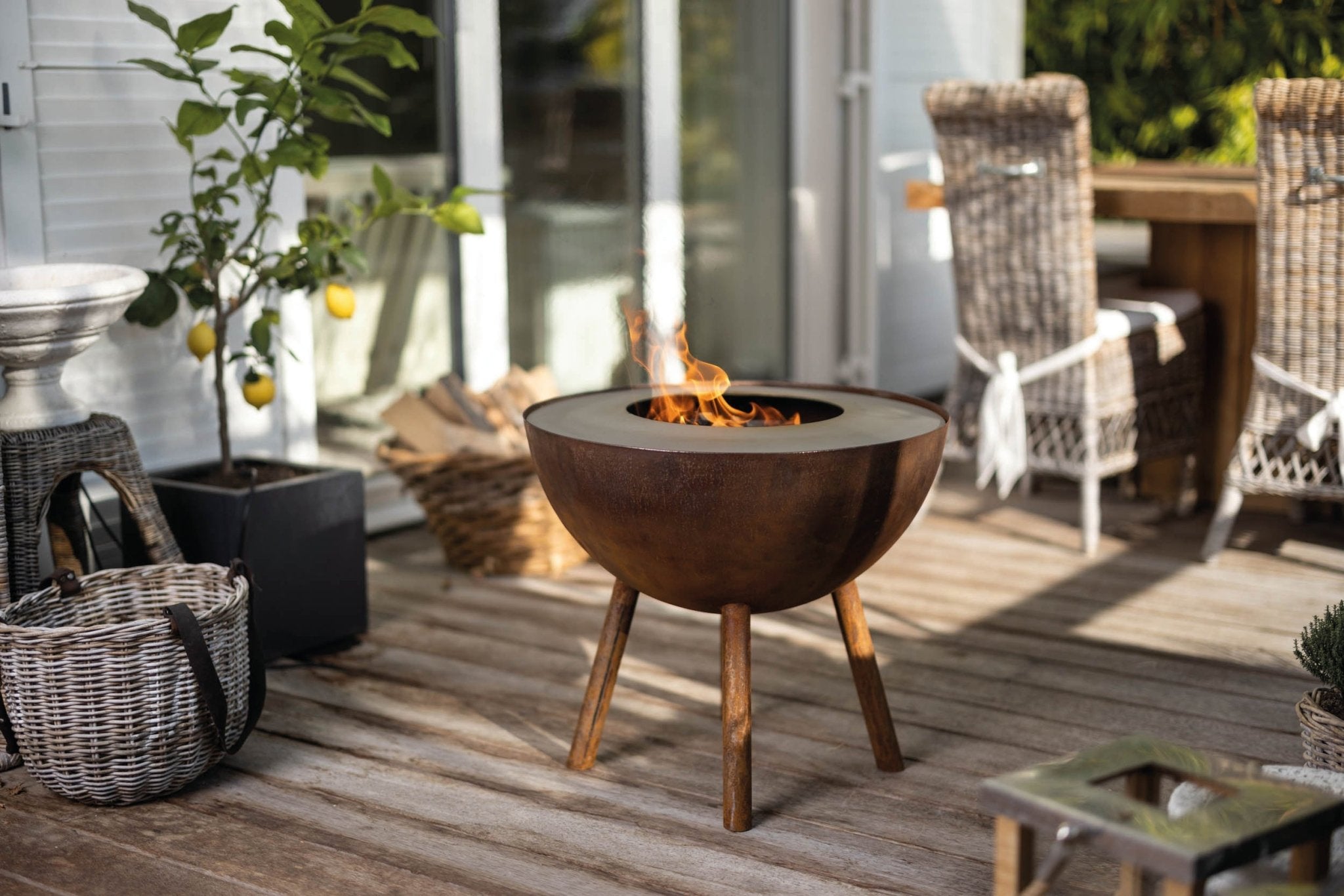 Feuerschale Feu du Jardin LUMIO 60 rost Olma Edition - kitchen - more.ch