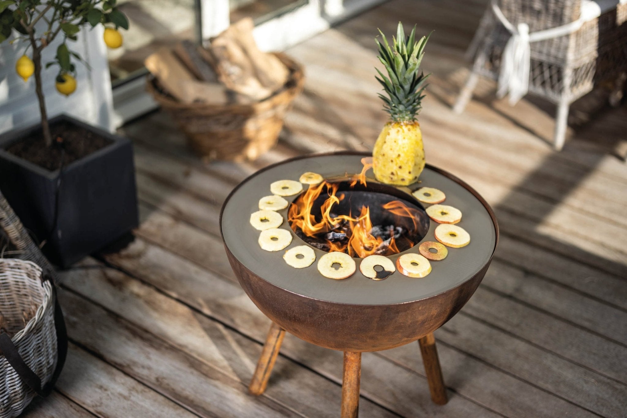 Feuerschale Feu du Jardin LUMIO 60 rost Olma Edition - kitchen - more.ch