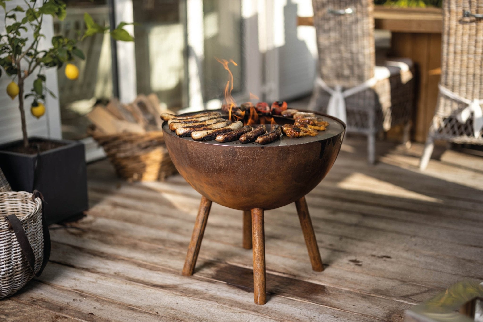 Feuerschale Feu du Jardin LUMIO 60 rost Olma Edition - kitchen - more.ch