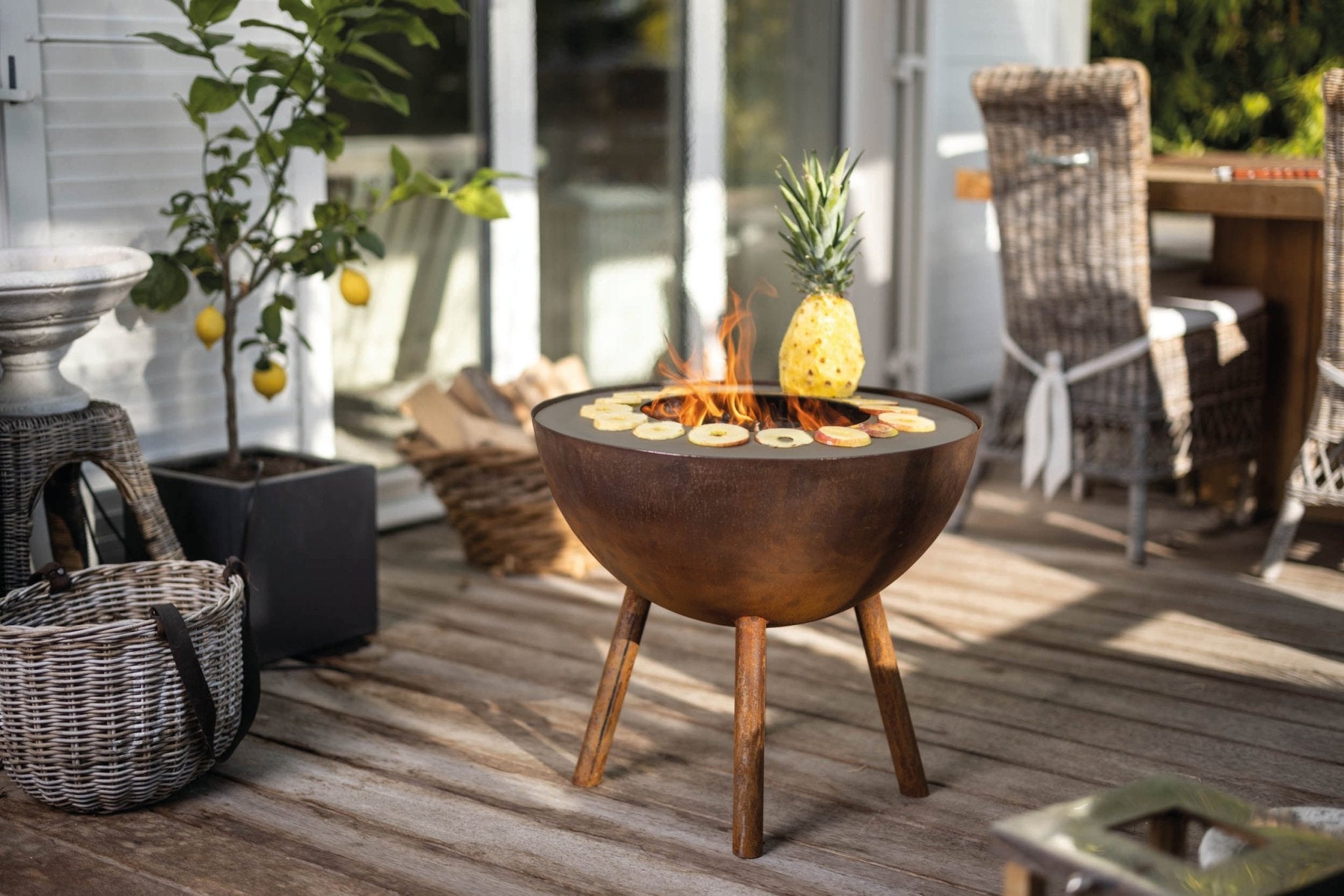 Feuerschale Feu du Jardin LUMIO 60 rost Olma Edition - kitchen - more.ch