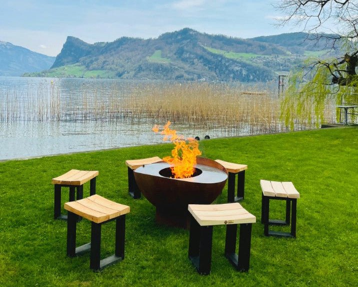 Feuerschale Feu du Jardin WAVE rost - kitchen - more.ch