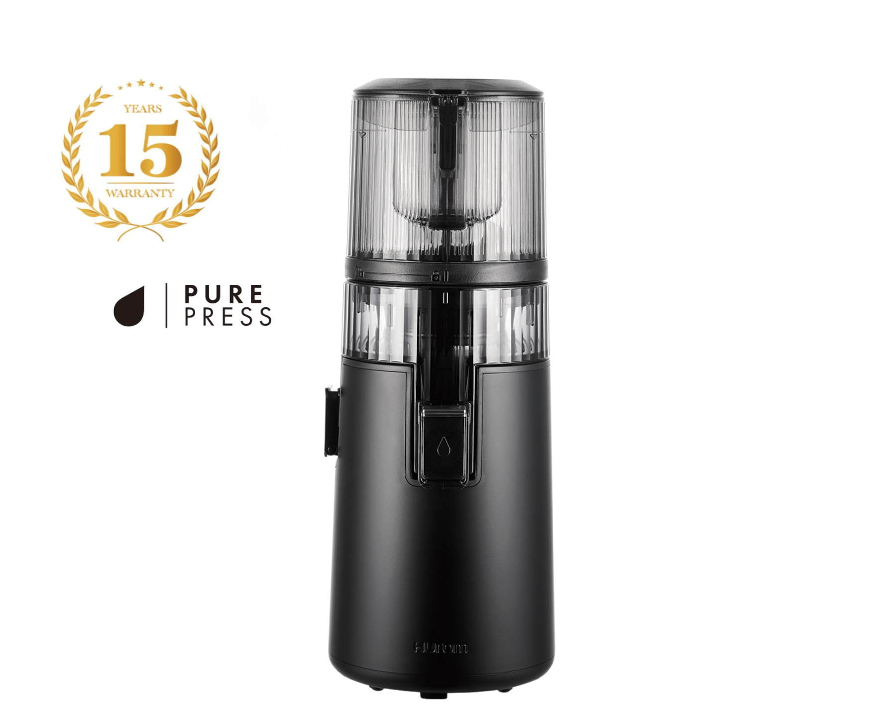 HUROM Slow Juicer H70 - ST Matt Black - kitchen - more.ch