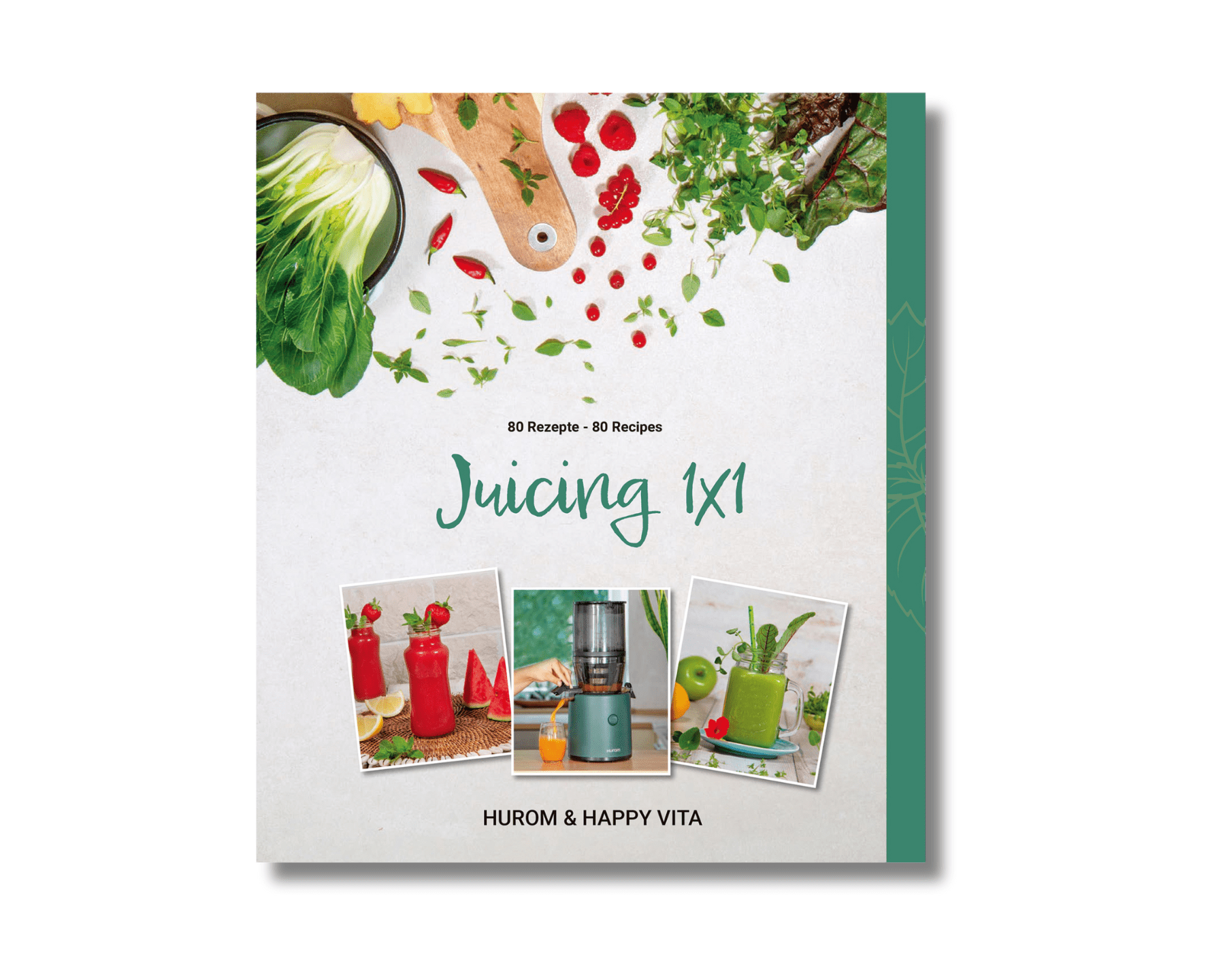 HUROM x HAPPY VITA Juicing 1x1 – Rezeptbuch - kitchen - more.ch