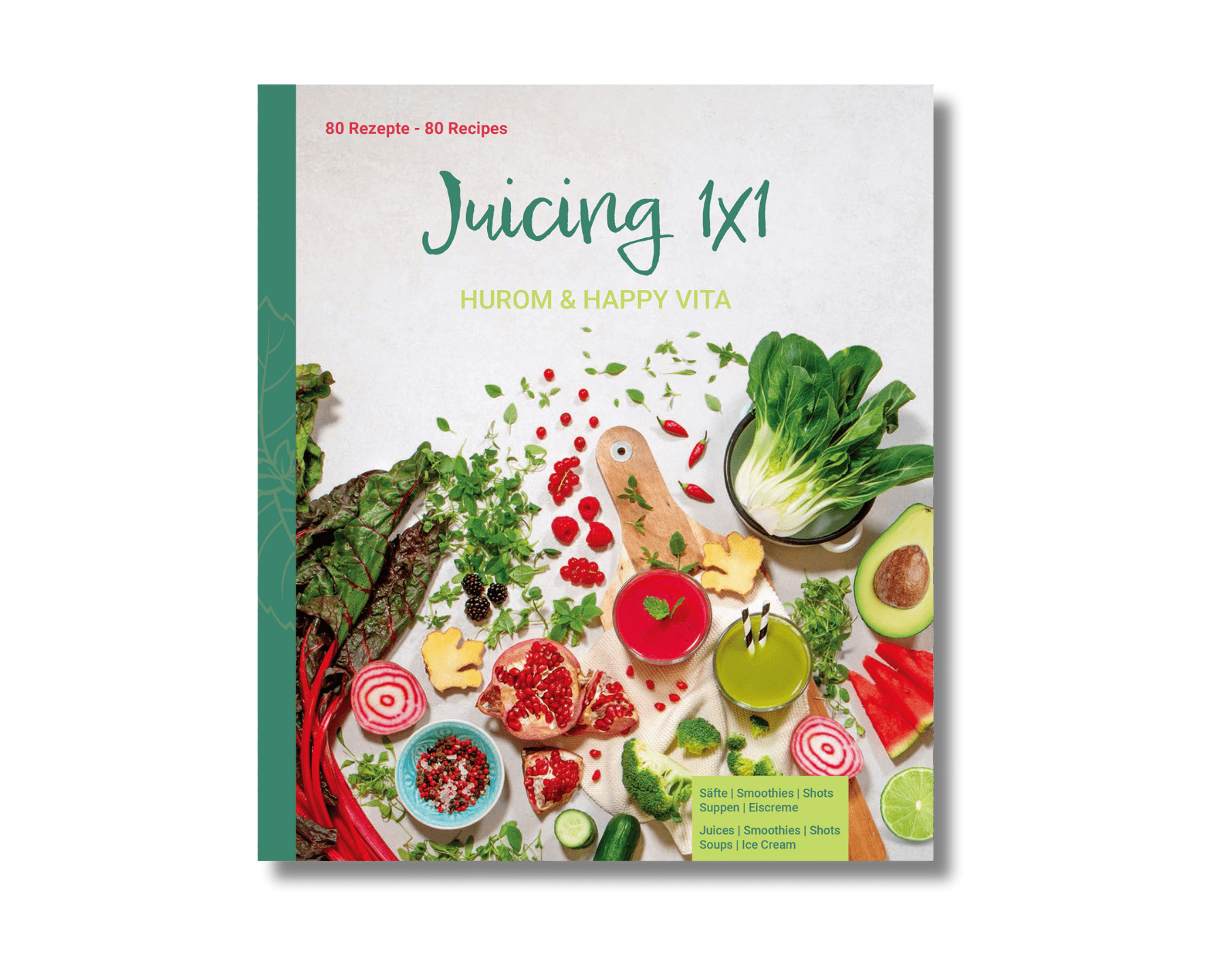 HUROM x HAPPY VITA Juicing 1x1 – Rezeptbuch - kitchen - more.ch
