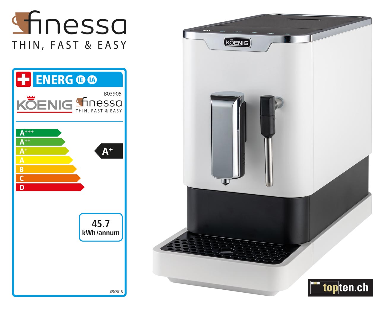 Kaffeevollautomat Finessa Milk - kitchen - more.ch