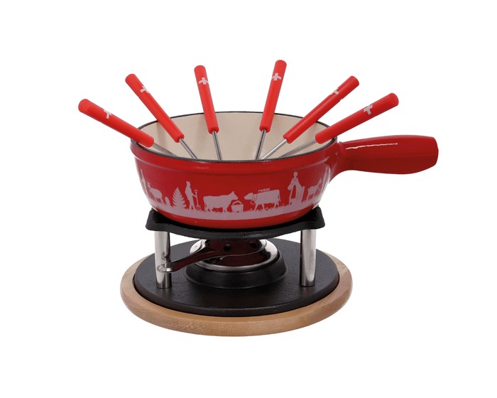 Käsefondue - Set mit 6 Fonduegabeln von rotel - kitchen - more.ch