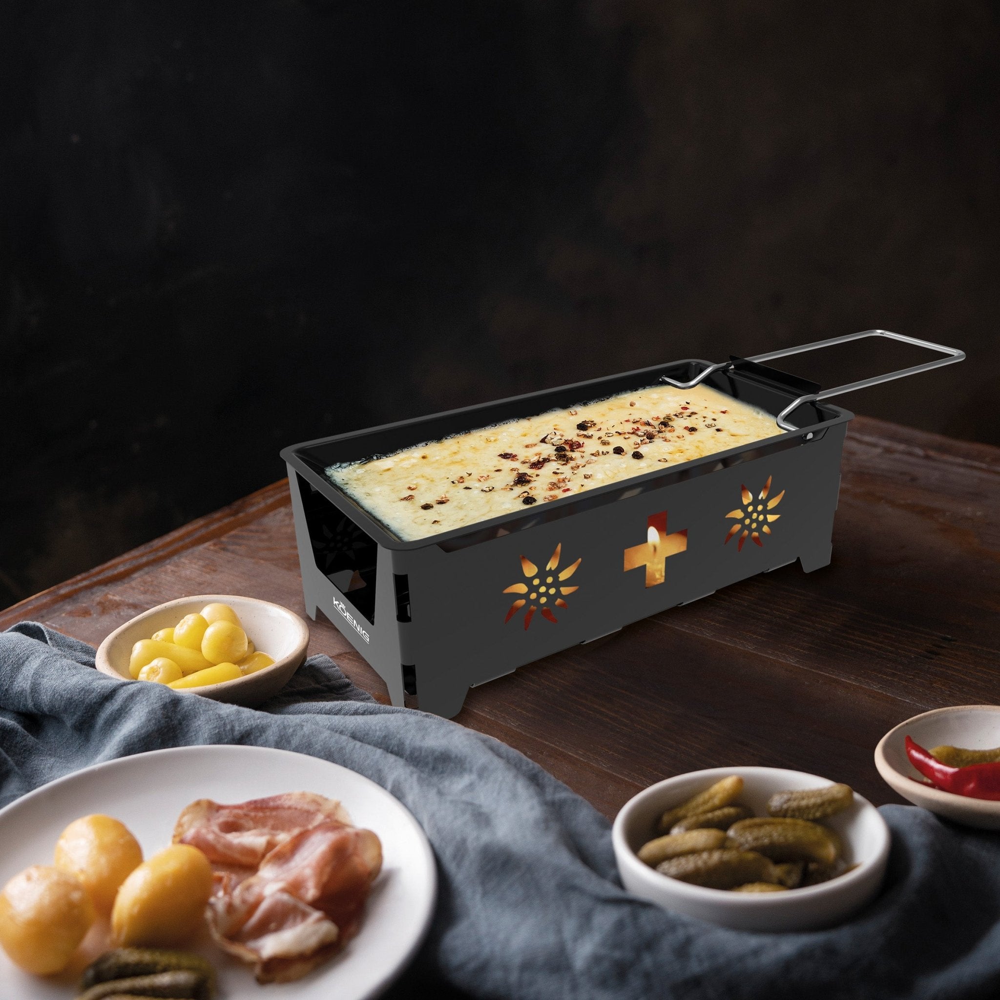 Kerzen-Raclette Suisse - kitchen-more.ch