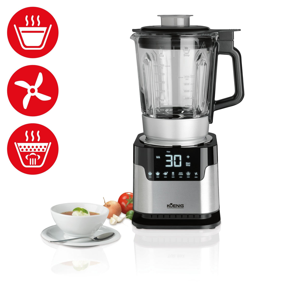Kochmixer Soup & Steam von KOENIG - kitchen-more.ch