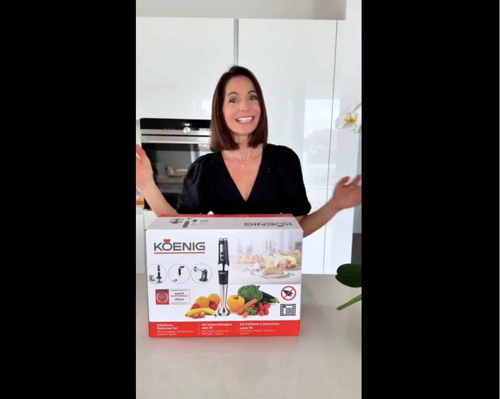 KOENIG Kabelloses Stabmixer-Set ohne Kabel mit Akku. www.kitchen-more.ch