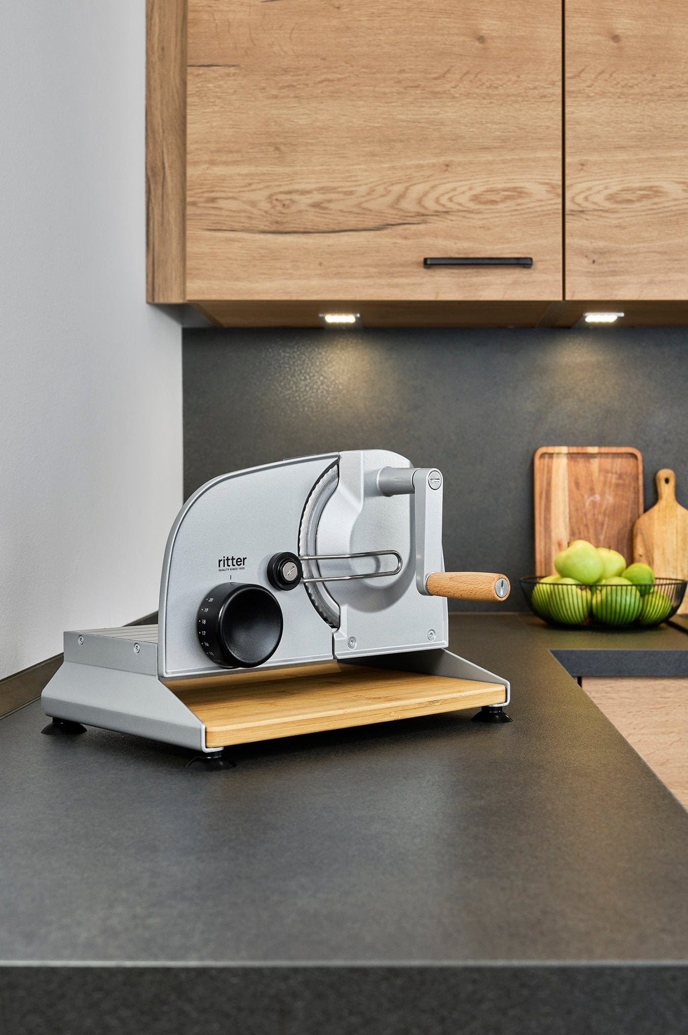 ritter Manueller Allesschneider piatto5 mit zwei Messern - kitchen - more.ch