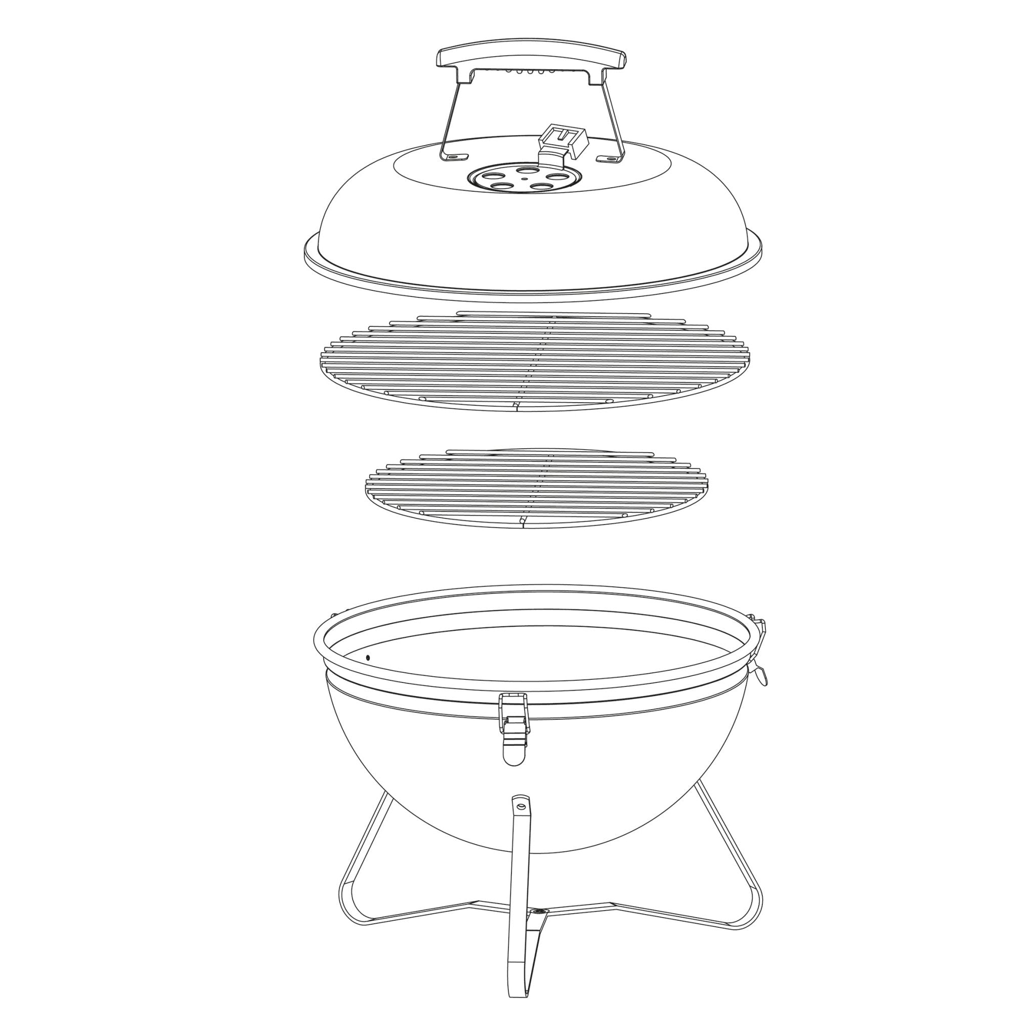 Sunset BBQ MONTY | Holzkohlegrill - kitchen - more.ch