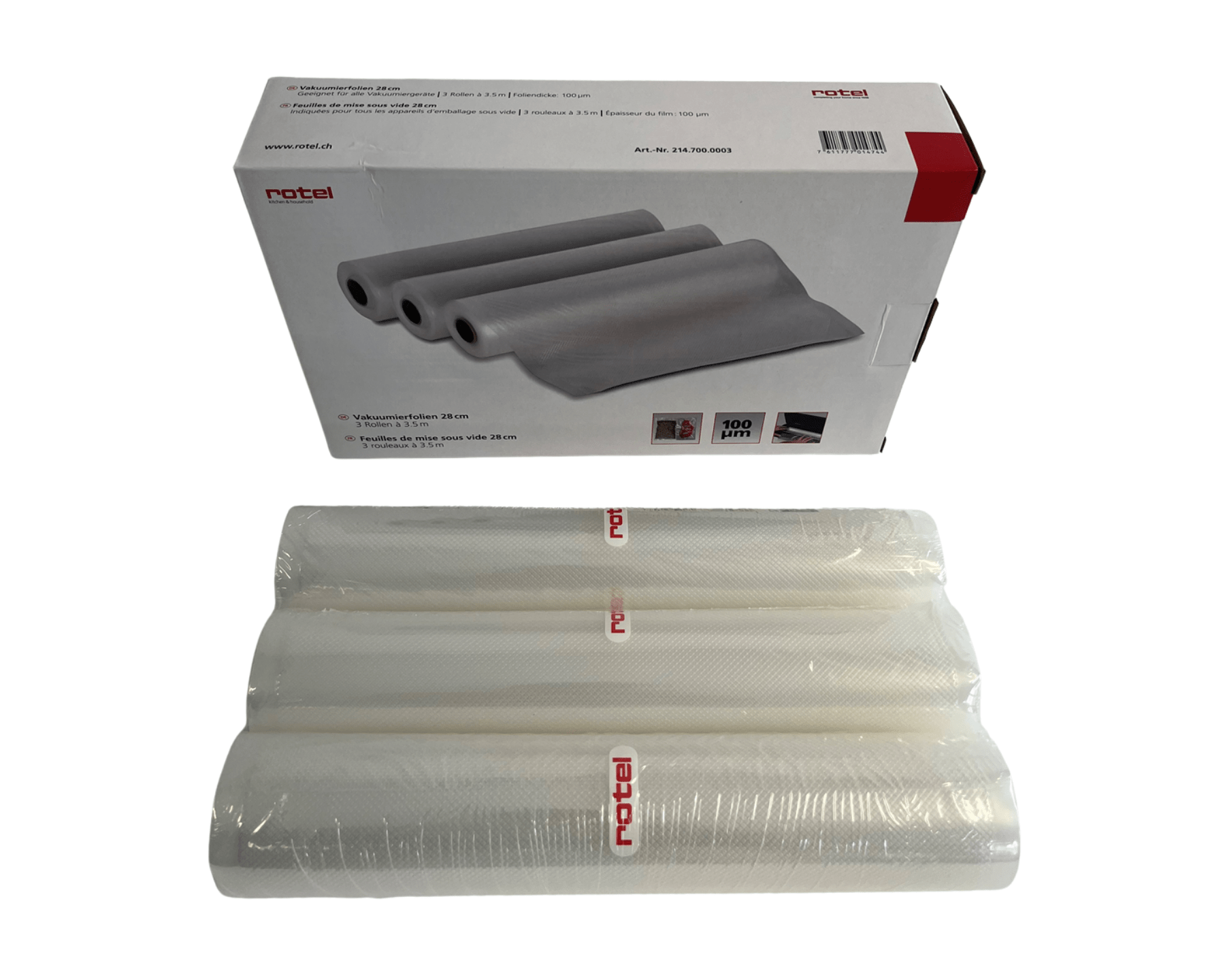 Vakuumierfolien 3er Set von rotel - kitchen - more.ch