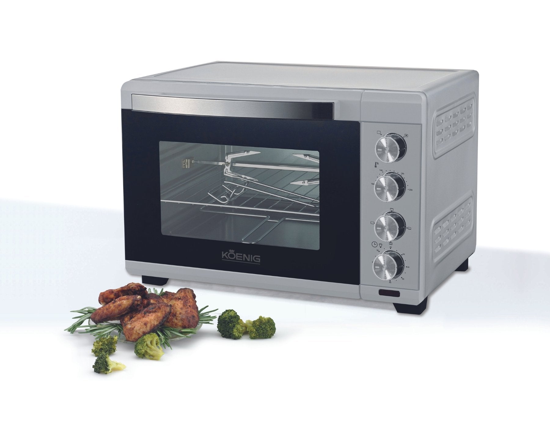 Backgrill mit Drehspiess - kitchen-more.ch, kostenloser Versand in der ganzen Schweiz