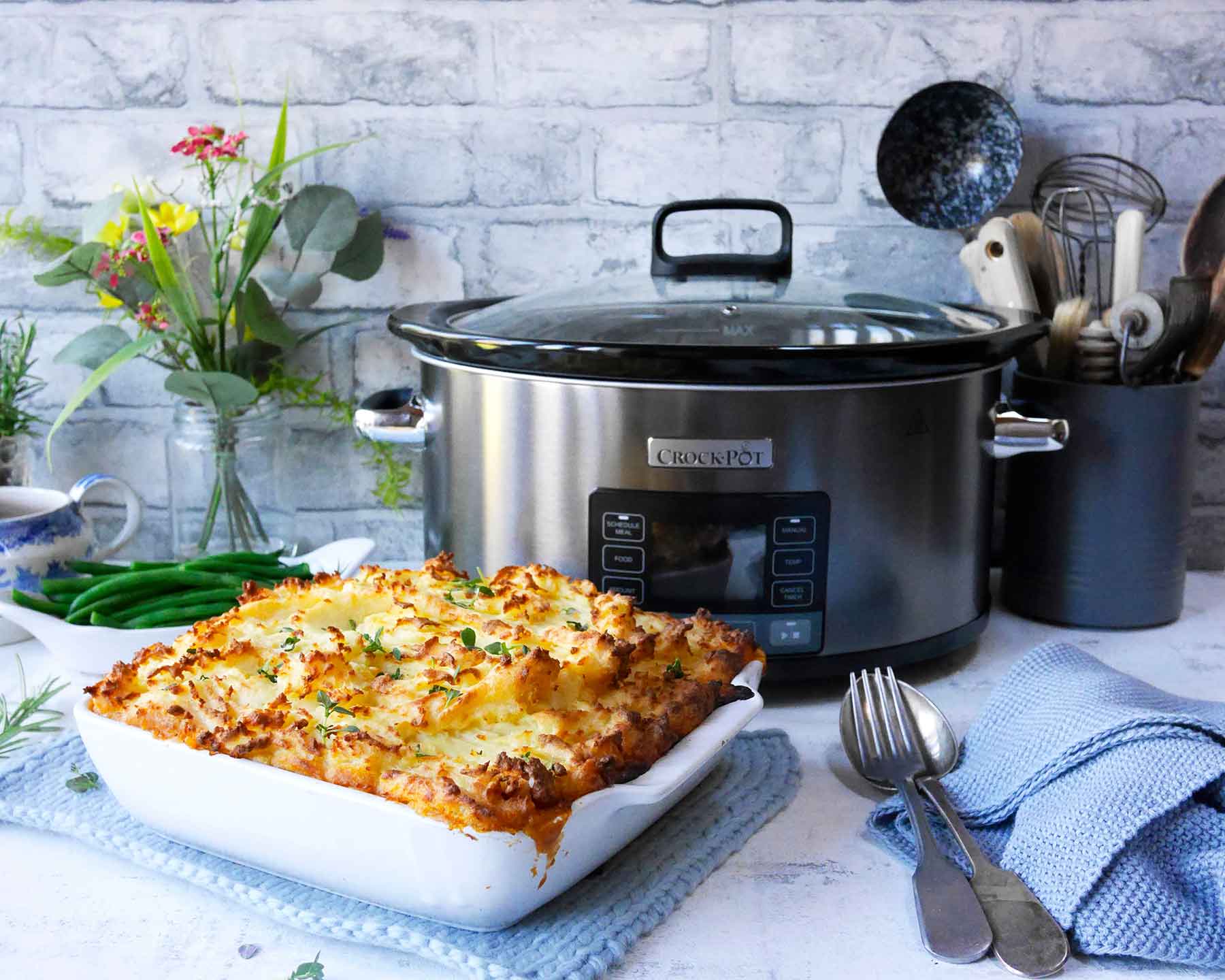 Crockpot Time Select, 5.6 L, slow cooker - kitchen-more.ch, kostenloser Versand in der ganzen Schweiz