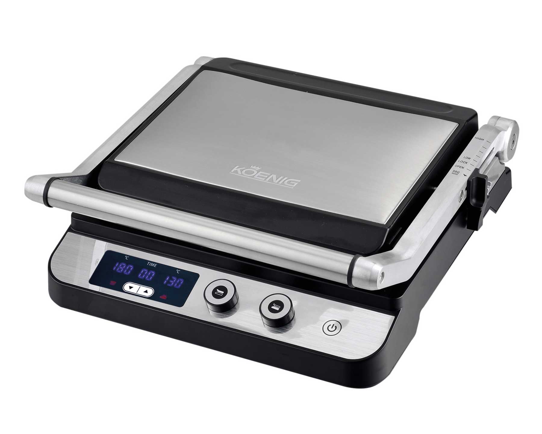 KOENIG Digital-Kontaktgrill, Tischgrill - kitchen-more.ch, kostenloser Versand in der ganzen Schweiz