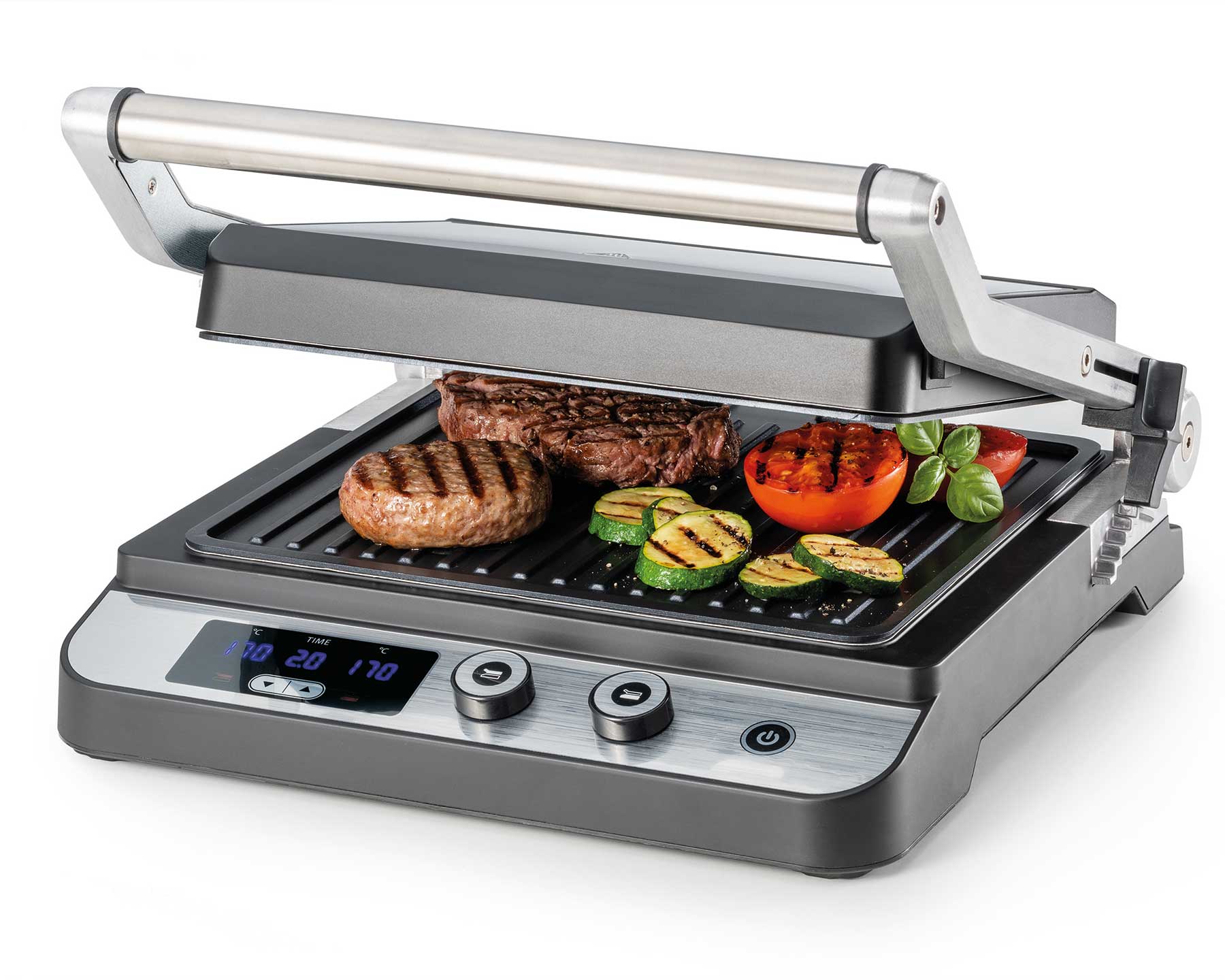 KOENIG Digital-Kontaktgrill, Tischgrill - kitchen-more.ch, kostenloser Versand in der ganzen Schweiz