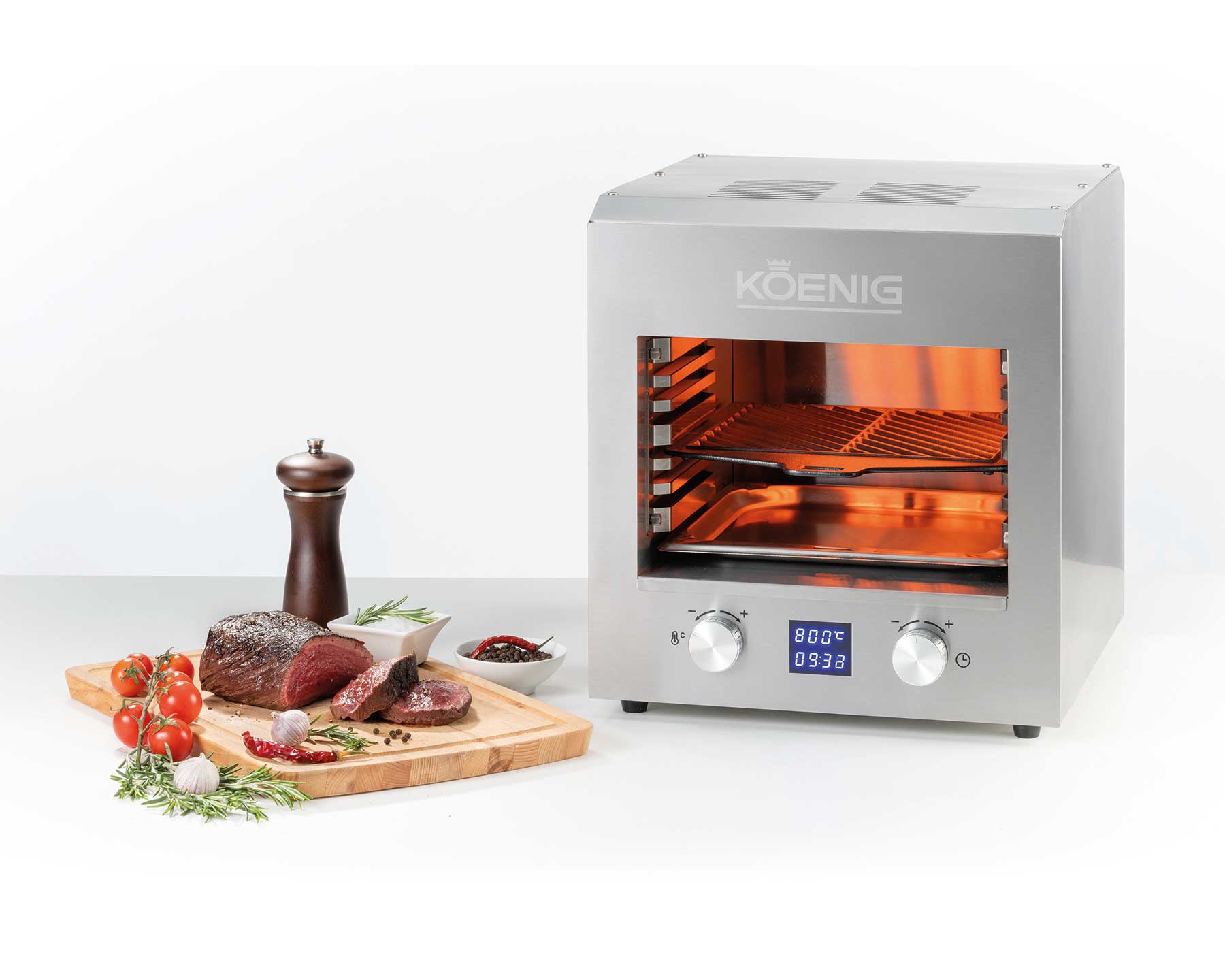 KOENIG Elektro Beef Grill XL - kitchen-more.ch, kostenloser Versand in der ganzen Schweiz