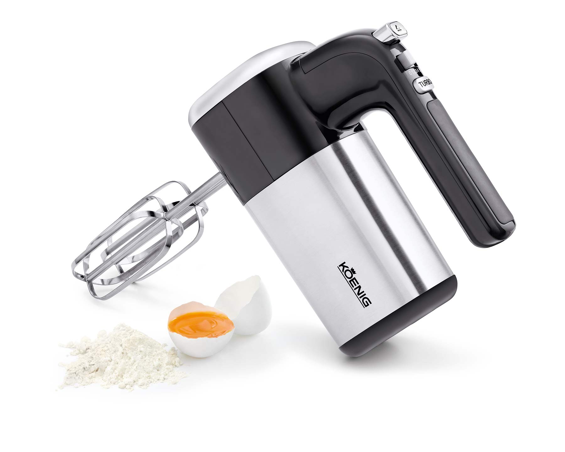 KOENIG Handmixer Steel Line - kitchen-more.ch, kostenloser Versand in der ganzen Schweiz