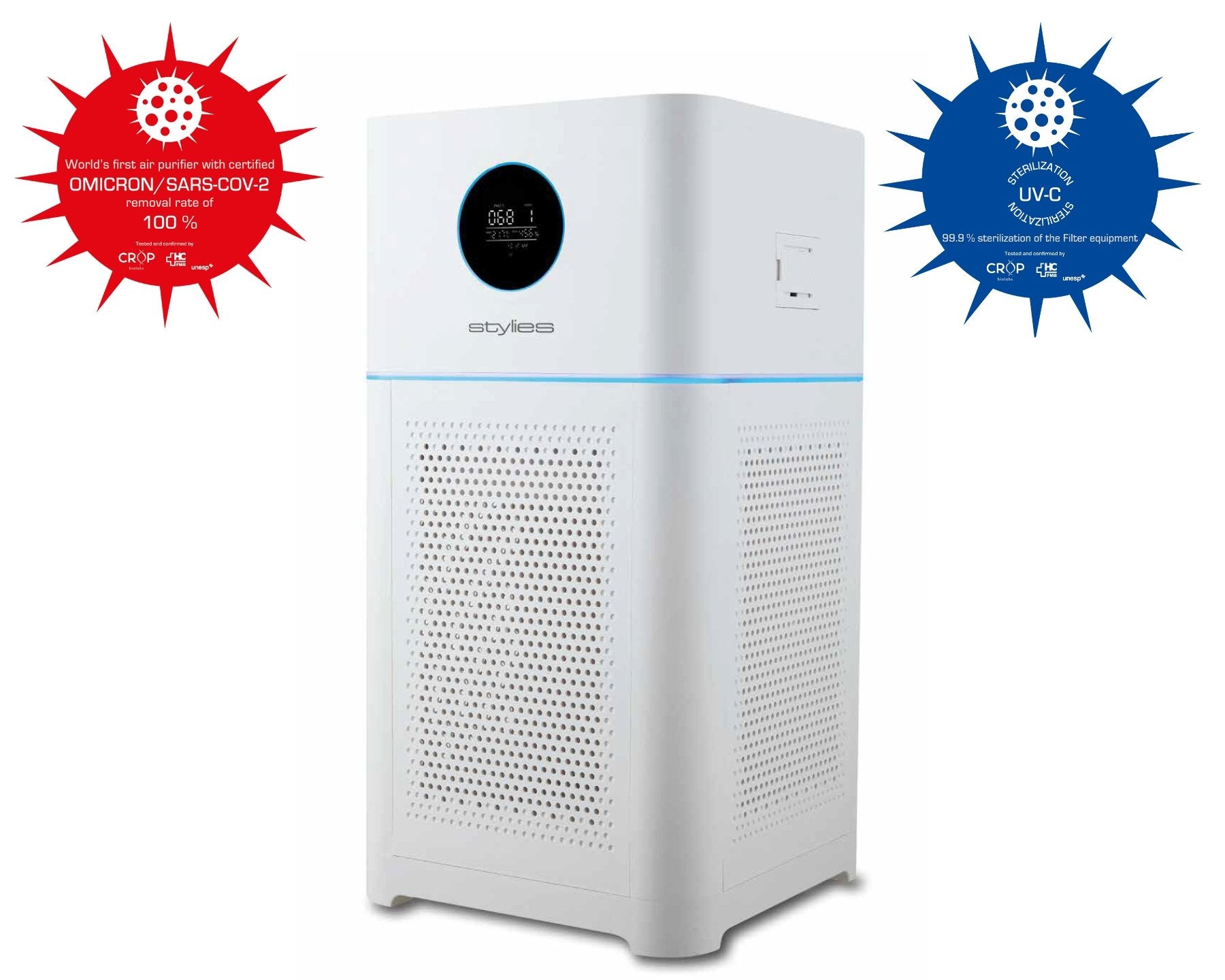 Luftreiniger Alpha mit 100% Filtrationssrate - kitchen-more.ch