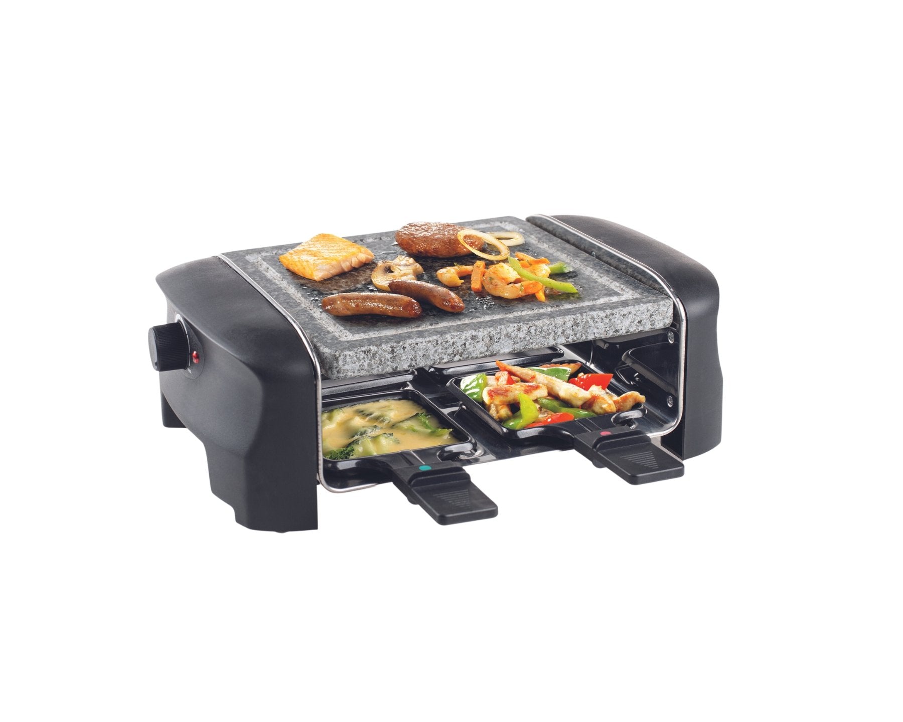 Princess 162810 Raclette 4 Stone Grill Party