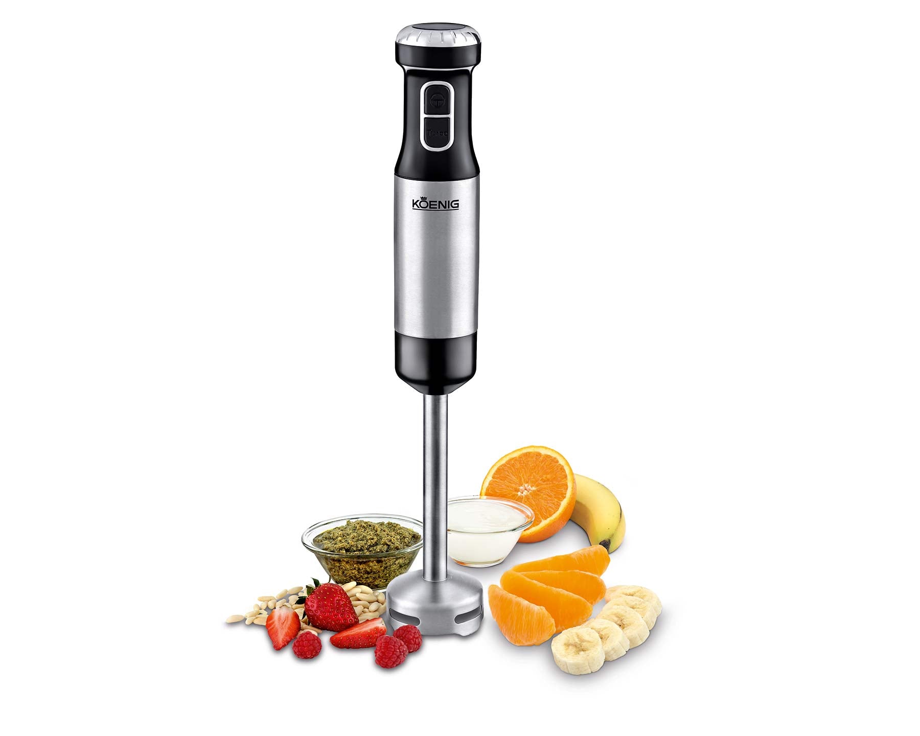KOENIG, Stabmixer Steel Line - kitchen-more.ch, kostenloser Versand in der ganzen Schweiz