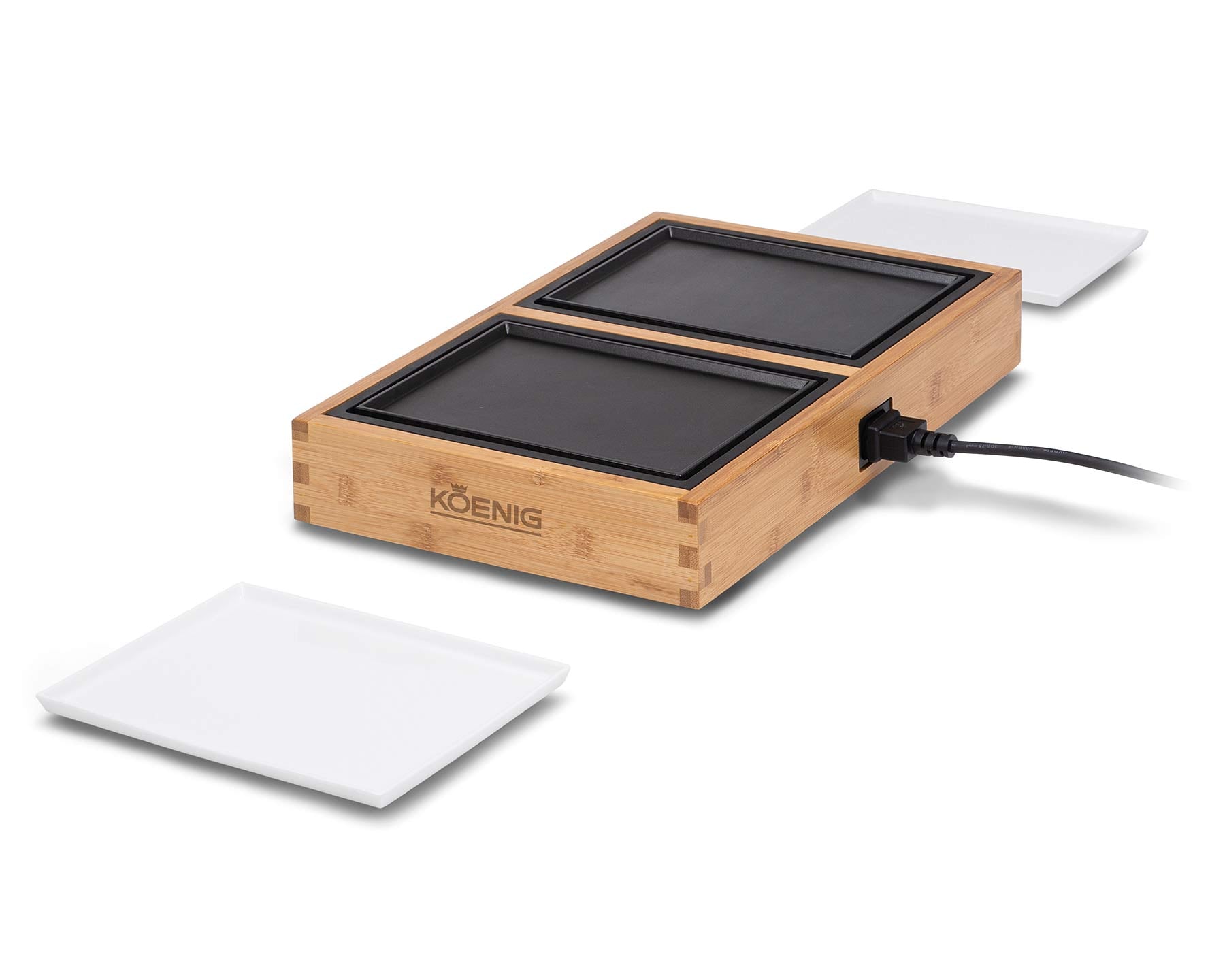 KOENIG Tischgrill Dinner für zwei Personen, erweiterbar - kitchen-more.ch, kostenloser Versand in der ganzen Schweiz
