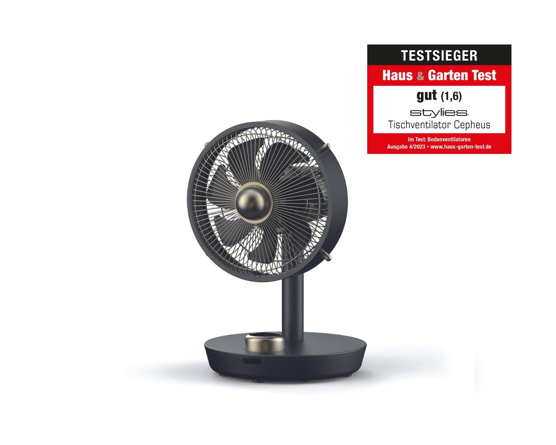 Stylies, Tischventilator Cepheus - kitchen-more.ch, kostenloser Versand in der ganzen Schweiz