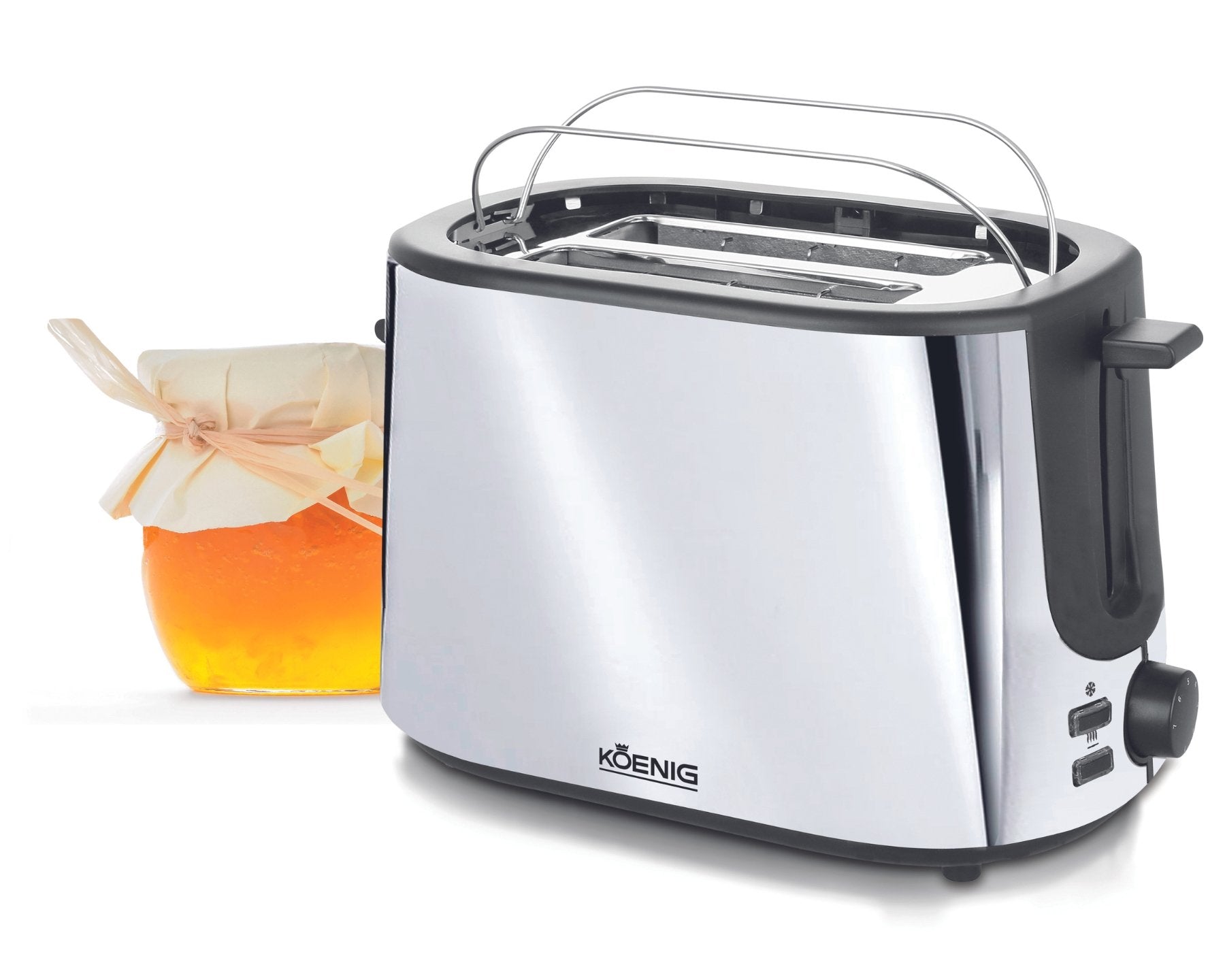 KOENIG Toaster mit 3 Funktionen - kitchen-more.ch, kostenloser Versand in der ganzen Schweiz