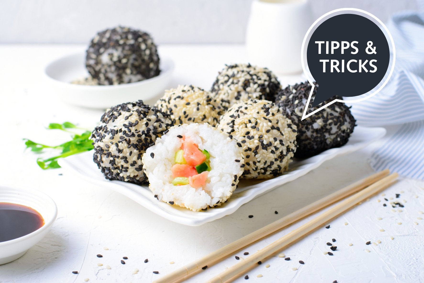 Onigiri – japanische Reisbällchen - kitchen-more.ch