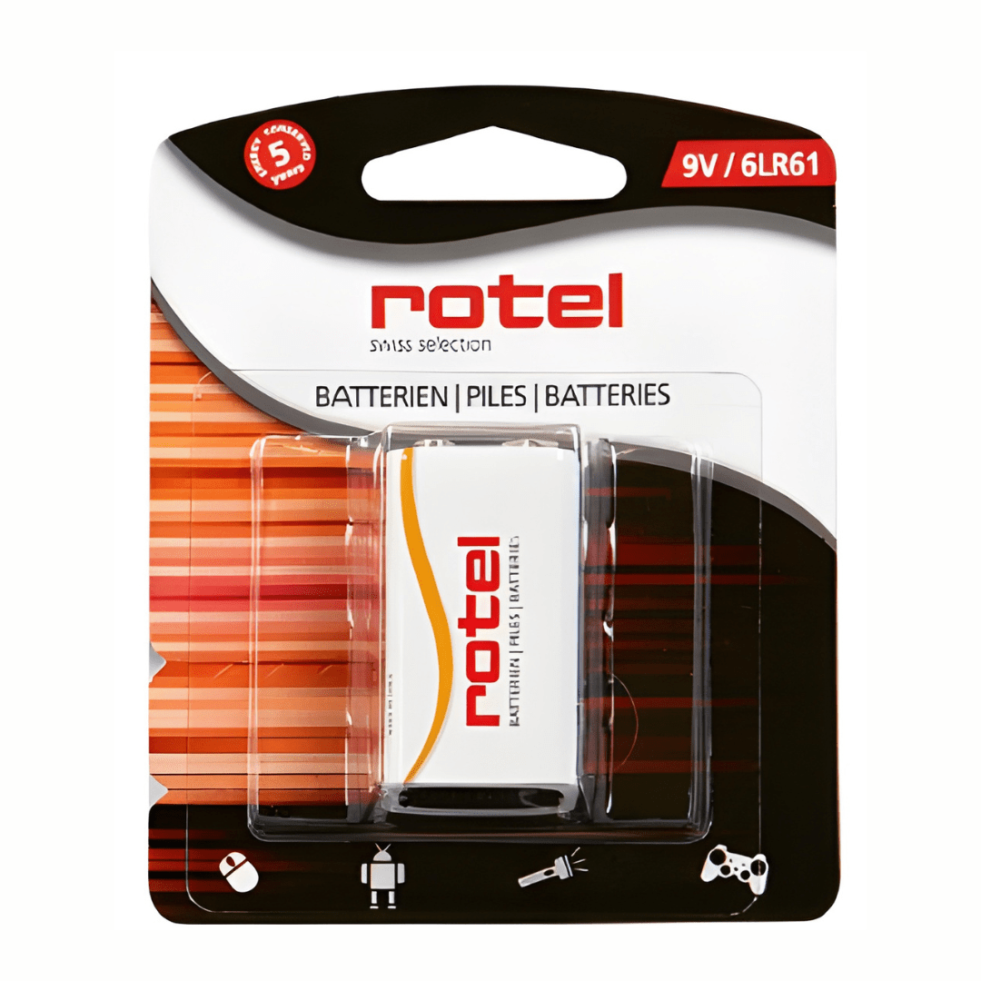 12 Stück ROTEL Alkaline Batterie 9V 6LR61 - kitchen - more.ch