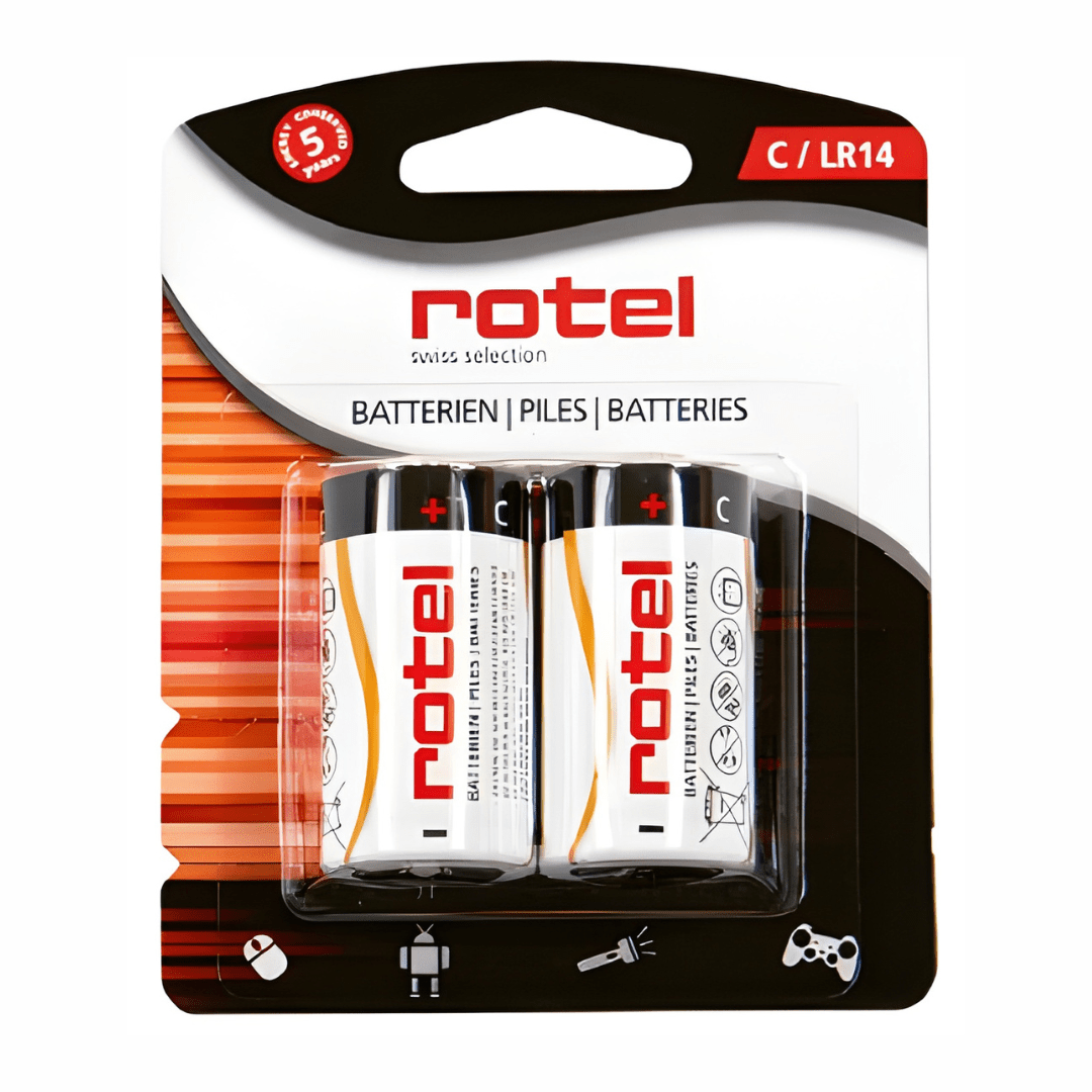 24 Stück ROTEL Alkaline Batterien C / LR14 - kitchen - more.ch