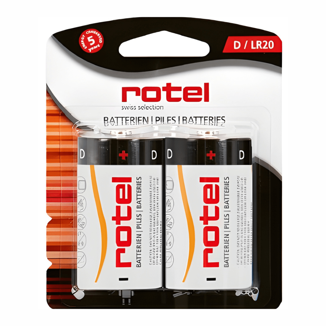 24 Stück ROTEL Alkaline Batterien D / LR20 - kitchen - more.ch