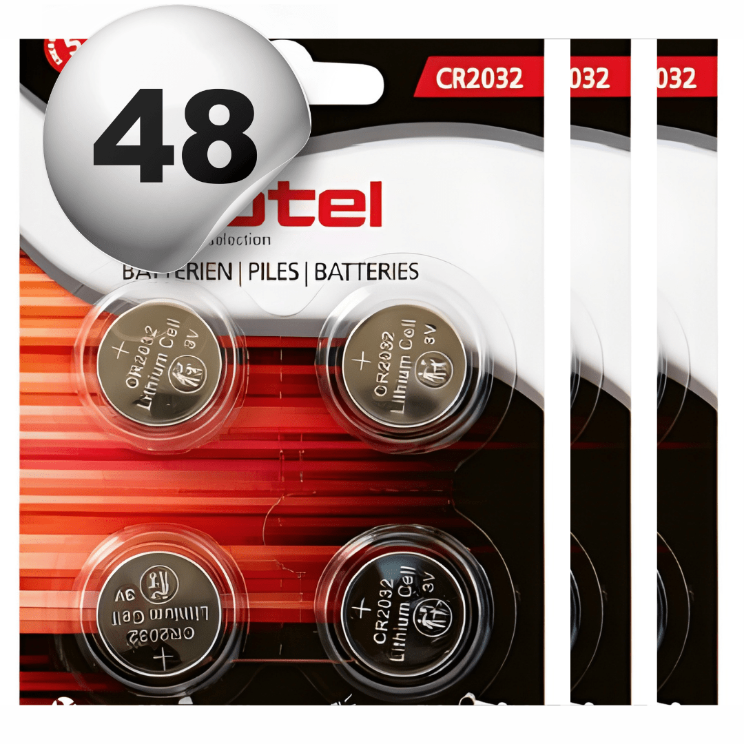 48 Stück ROTEL Lithium Knopfzellen CR2032 - kitchen - more.ch