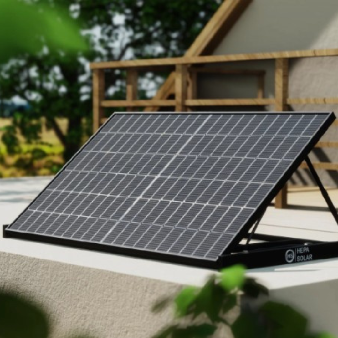 HEPA Basic 400 W
Das HEPA BASIC Solarmodul ist die Basis all unserer  Komplettkraftwerke. Sie können es einzeln erwerben,  falls Sie Ihr System erweitern, es mit einem anderen  Mikrowechselrichtern kombinieren oder es als Insellösung  mit einem unserer Speicher nutzen möchten.