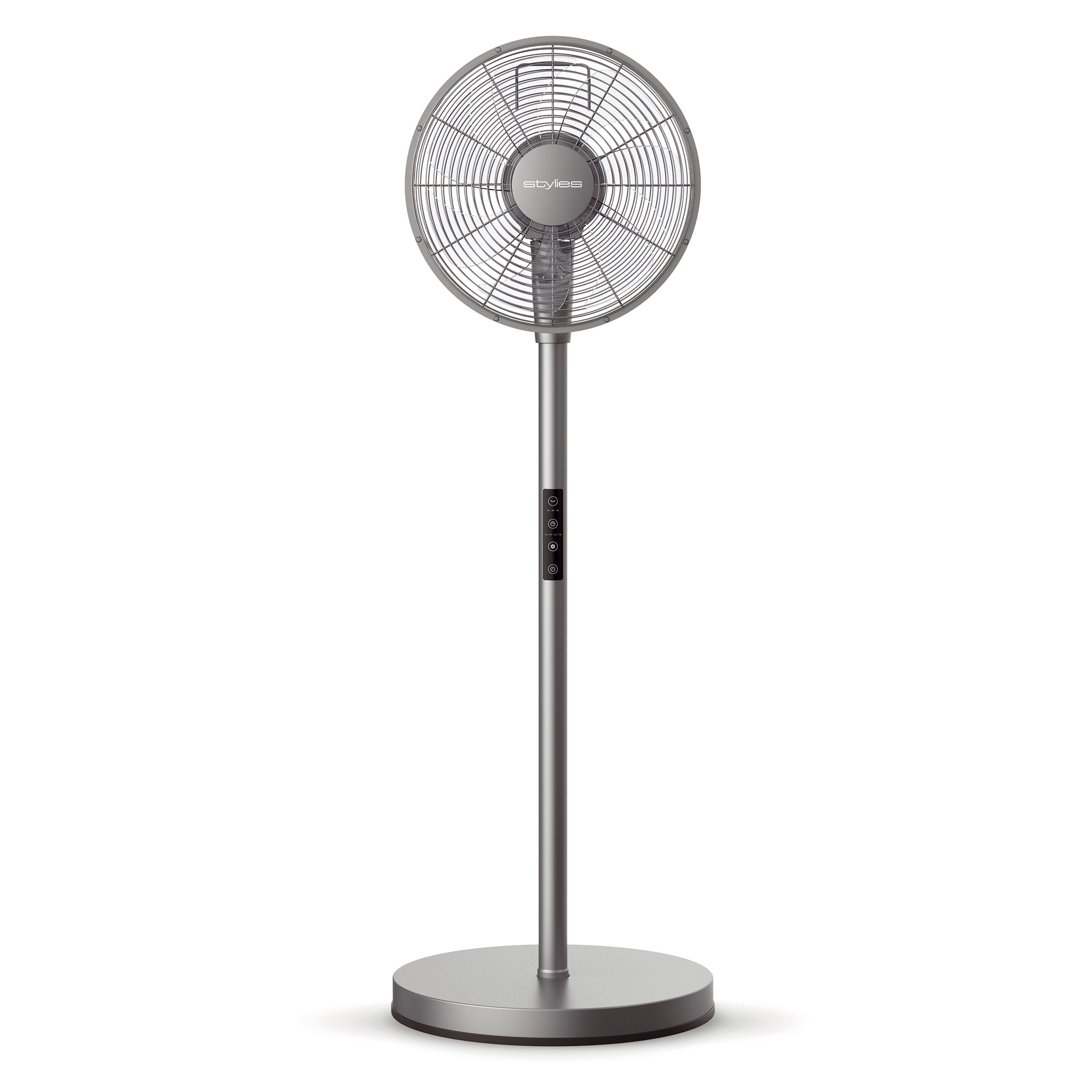 Stylies Notos Standventilator Grau – Leiser Ventilator