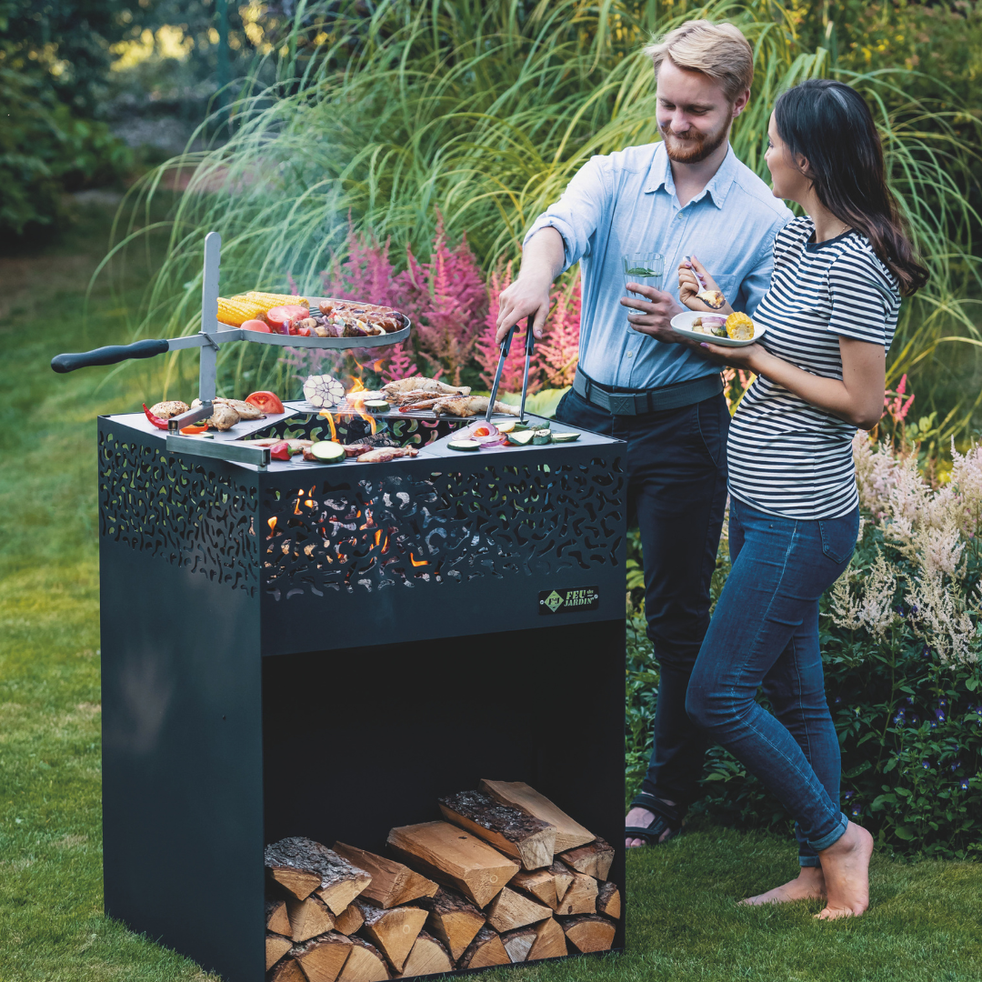 Edelstahl Grillrost Ø38 cm | Feu du Jardin - kitchen - more.ch
