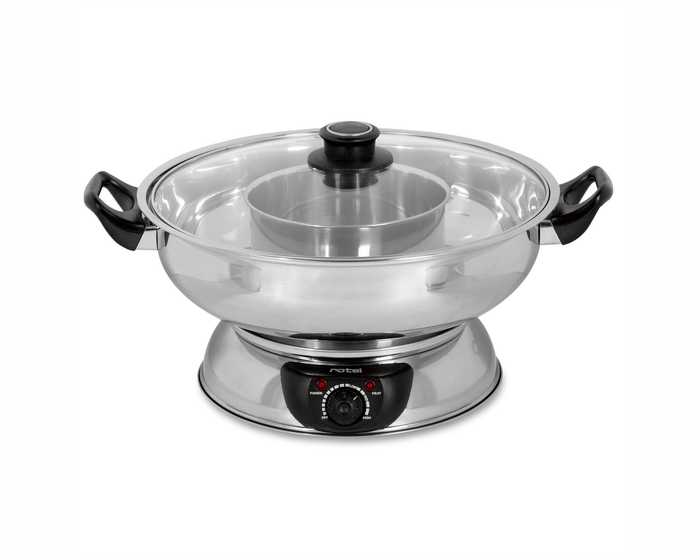 Elektrischer Mongolentopf mit Glasdeckel von rotel - kitchen - more.ch