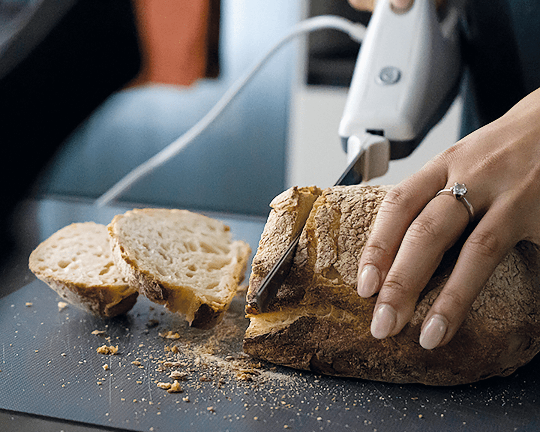 Elektromesser mit Doppelklinge von rotel - kitchen - more.ch