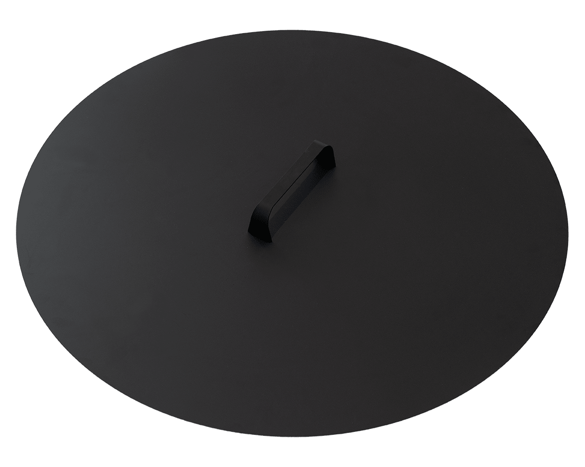 Feuerschale Metalldeckel schwarz | Modell Fyro80 & Wave - kitchen - more.ch