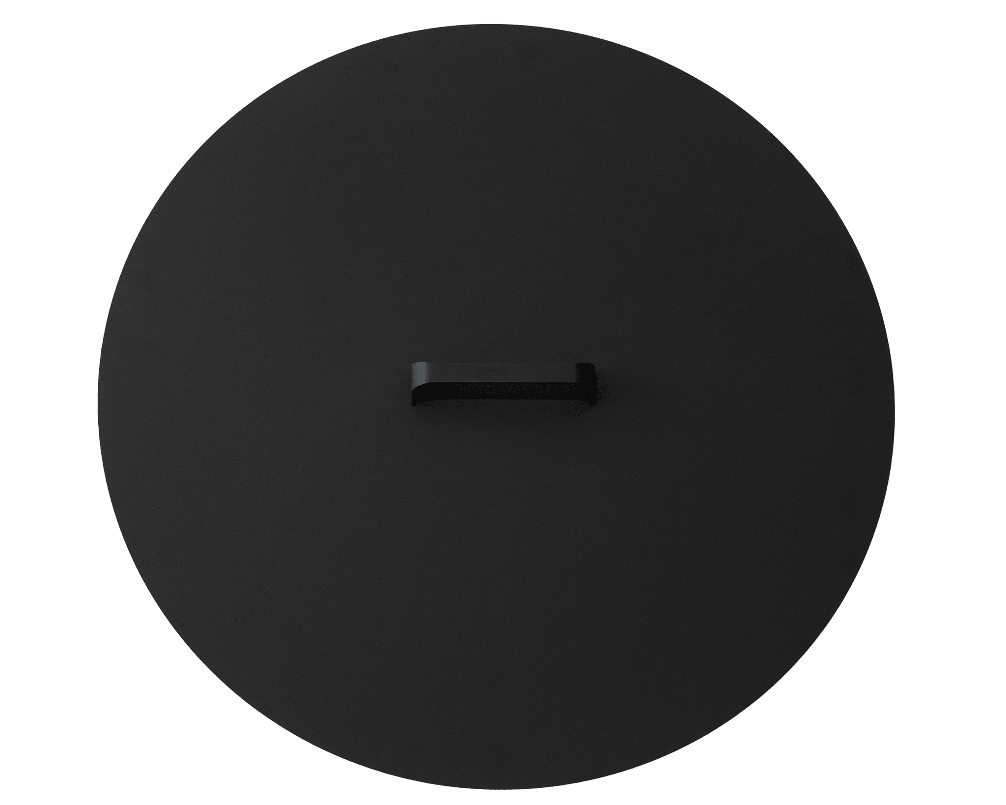 Feuerschale Metalldeckel schwarz | Modell Tria - kitchen - more.ch