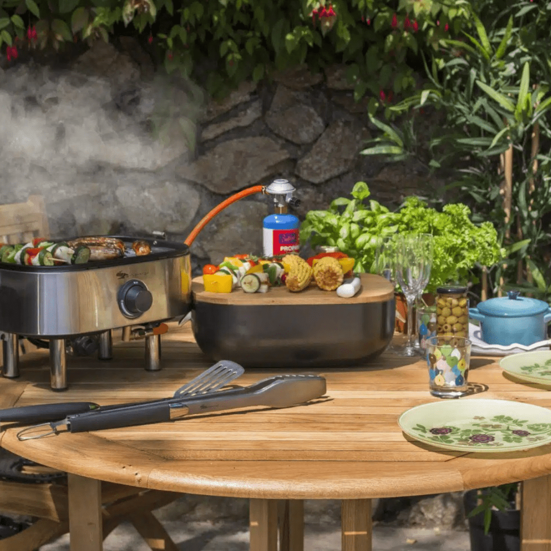 Gasgrill mini BBQ Edelstahl - kitchen - more.ch