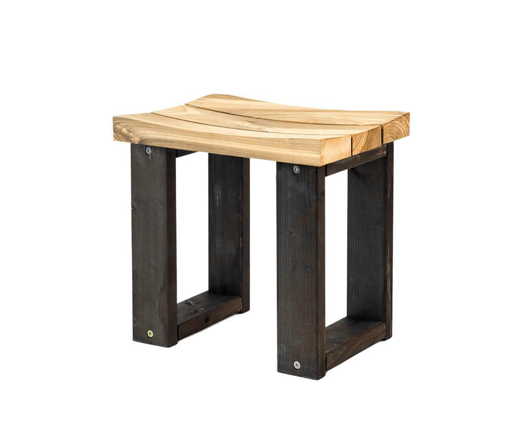 Holzhocker Feu du Jardin CONVI | aus Lärchenholz - kitchen - more.ch