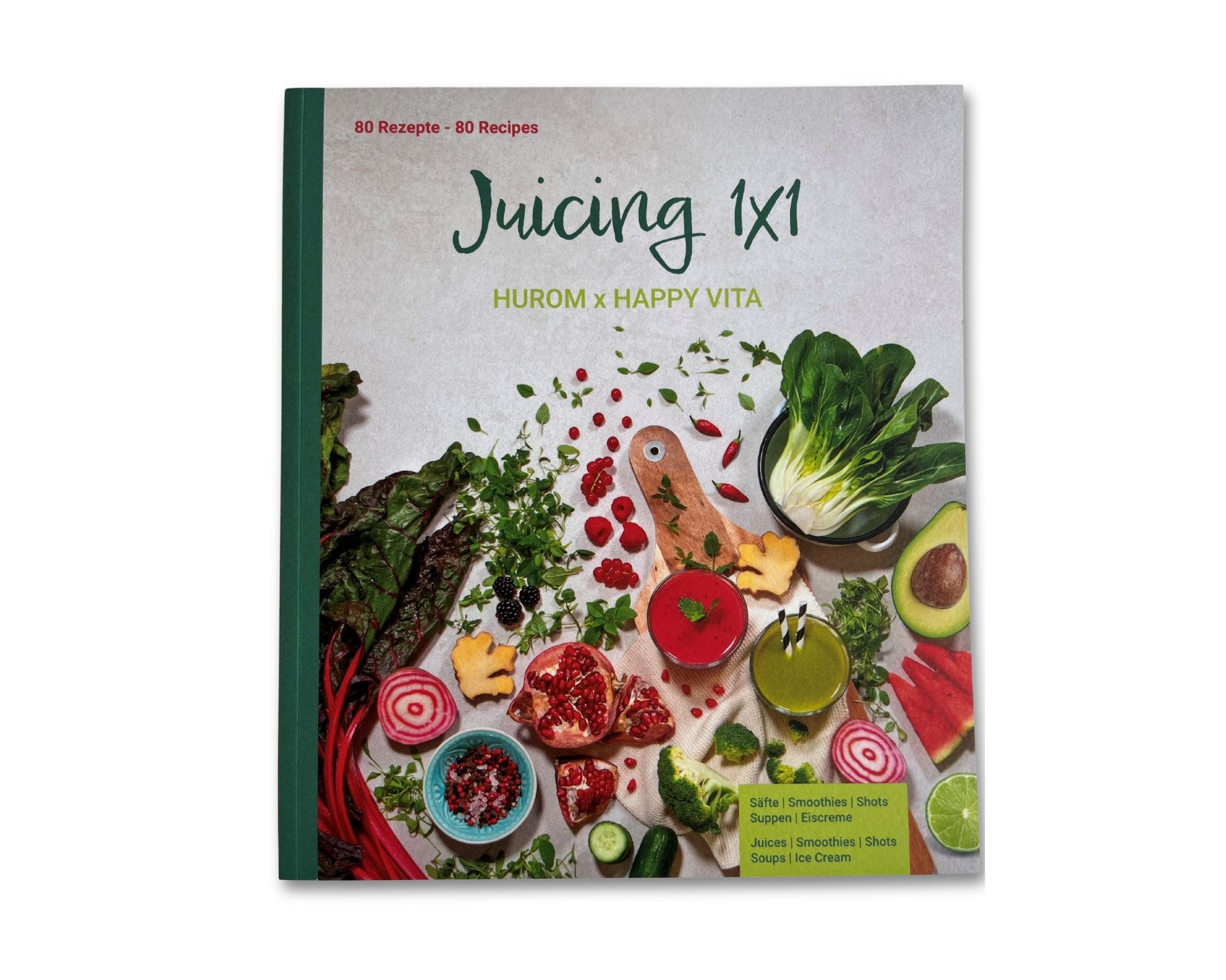 HUROM x HAPPY VITA Juicing 1x1 – Rezeptbuch - kitchen - more.ch