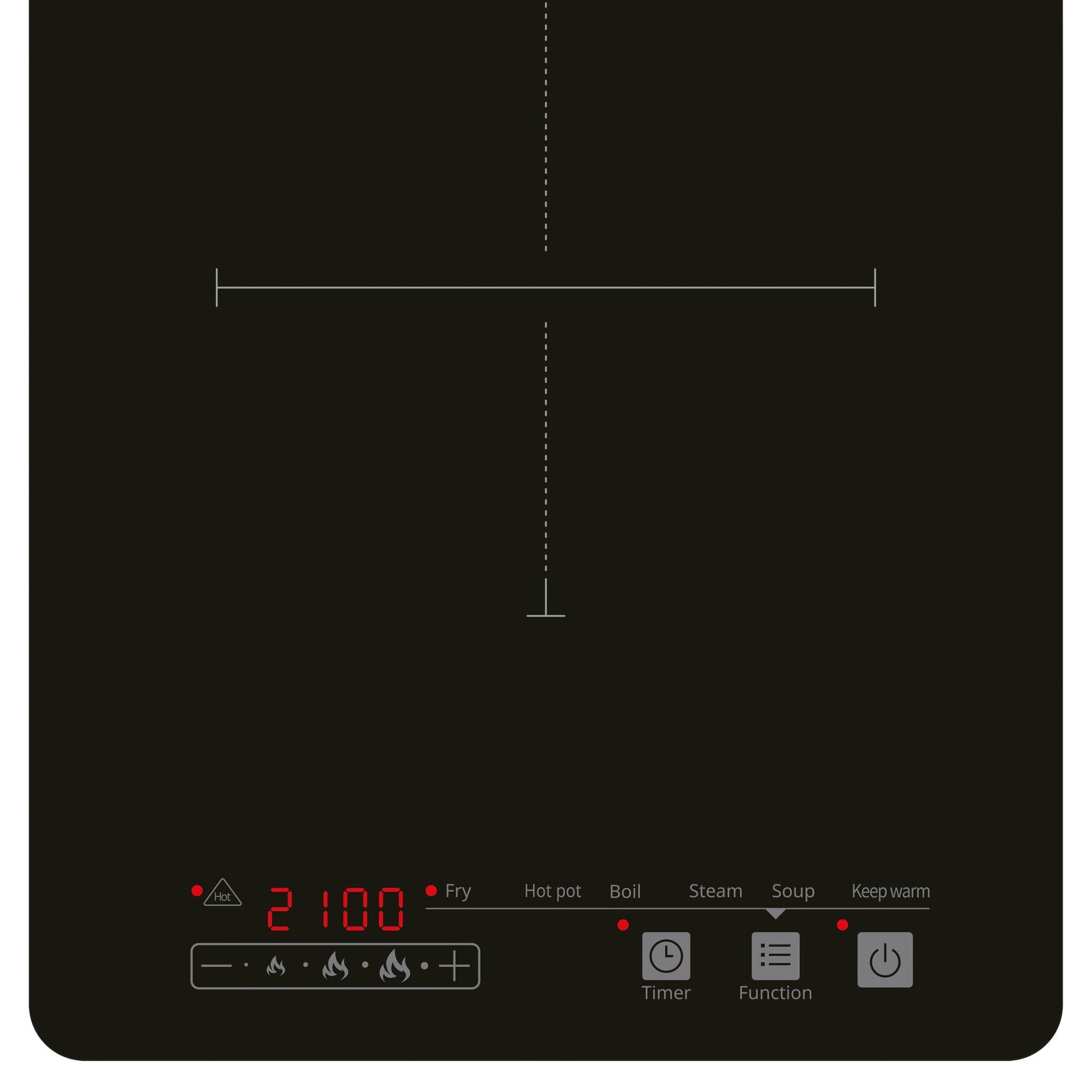 Induktionskochplatte Slim KOENIG - kitchen-more.ch