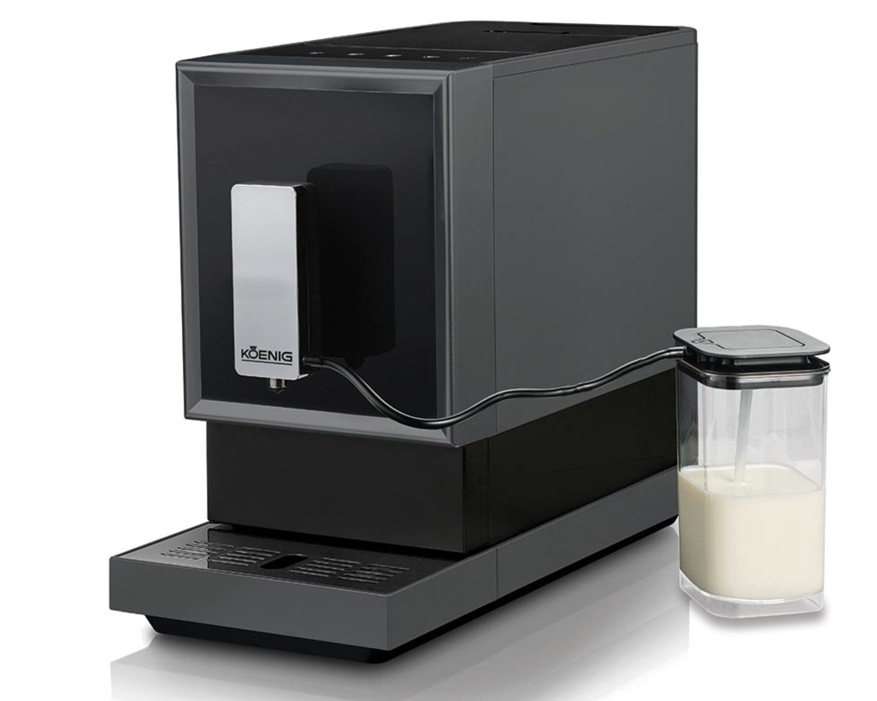 KOENIG Kaffeevollautomat Finessa Black Cube Milk Plus - kitchen-more.ch, kostenloser Versand in der ganzen Schweiz 