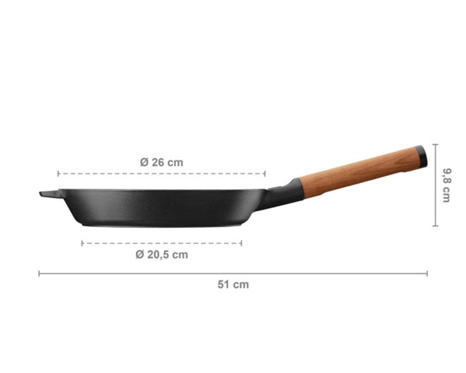 Norden Bratpfanne, 26 cm von Fiskars - kitchen - more.ch