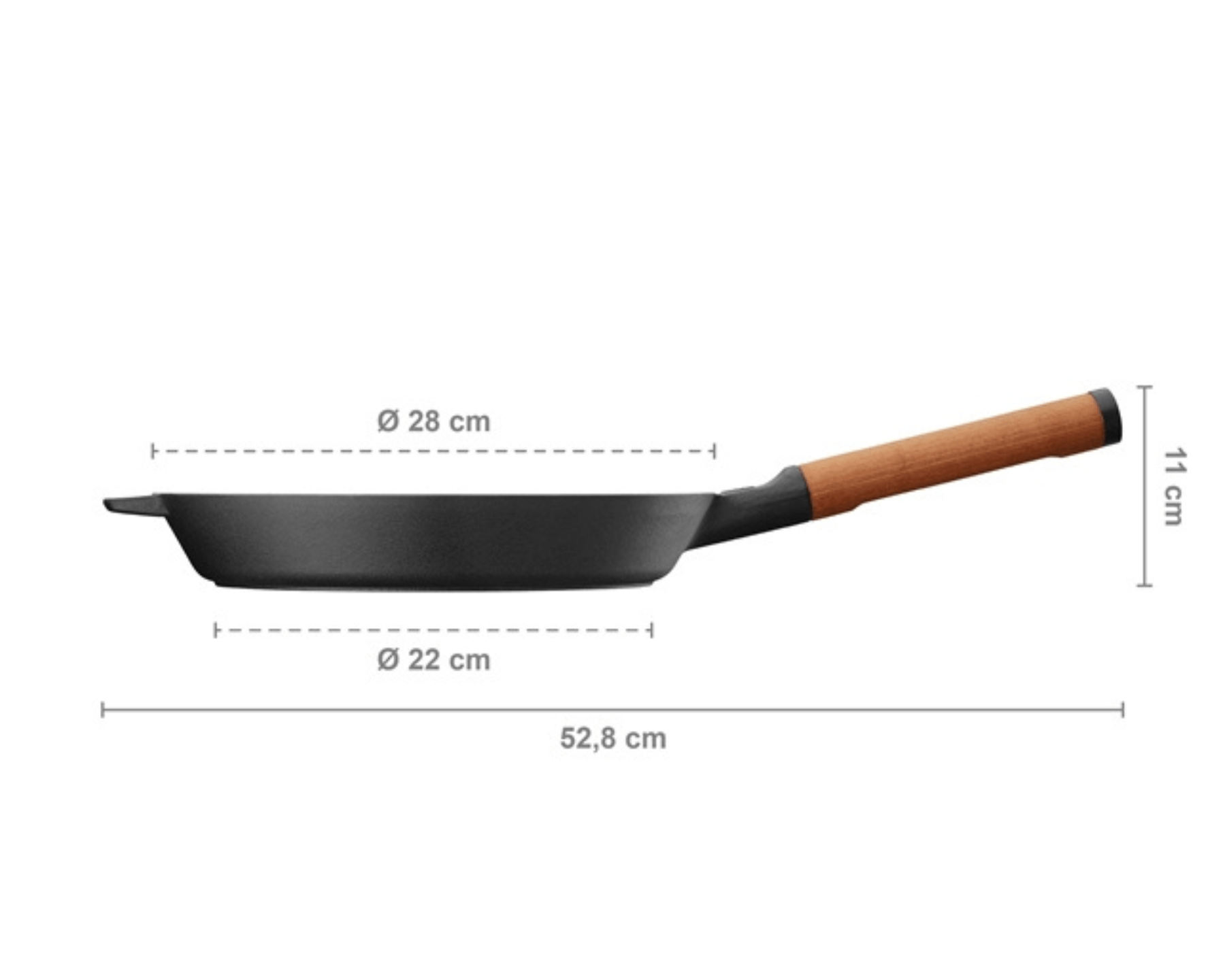 Norden Bratpfanne, 28 cm von Fiskars - kitchen - more.ch